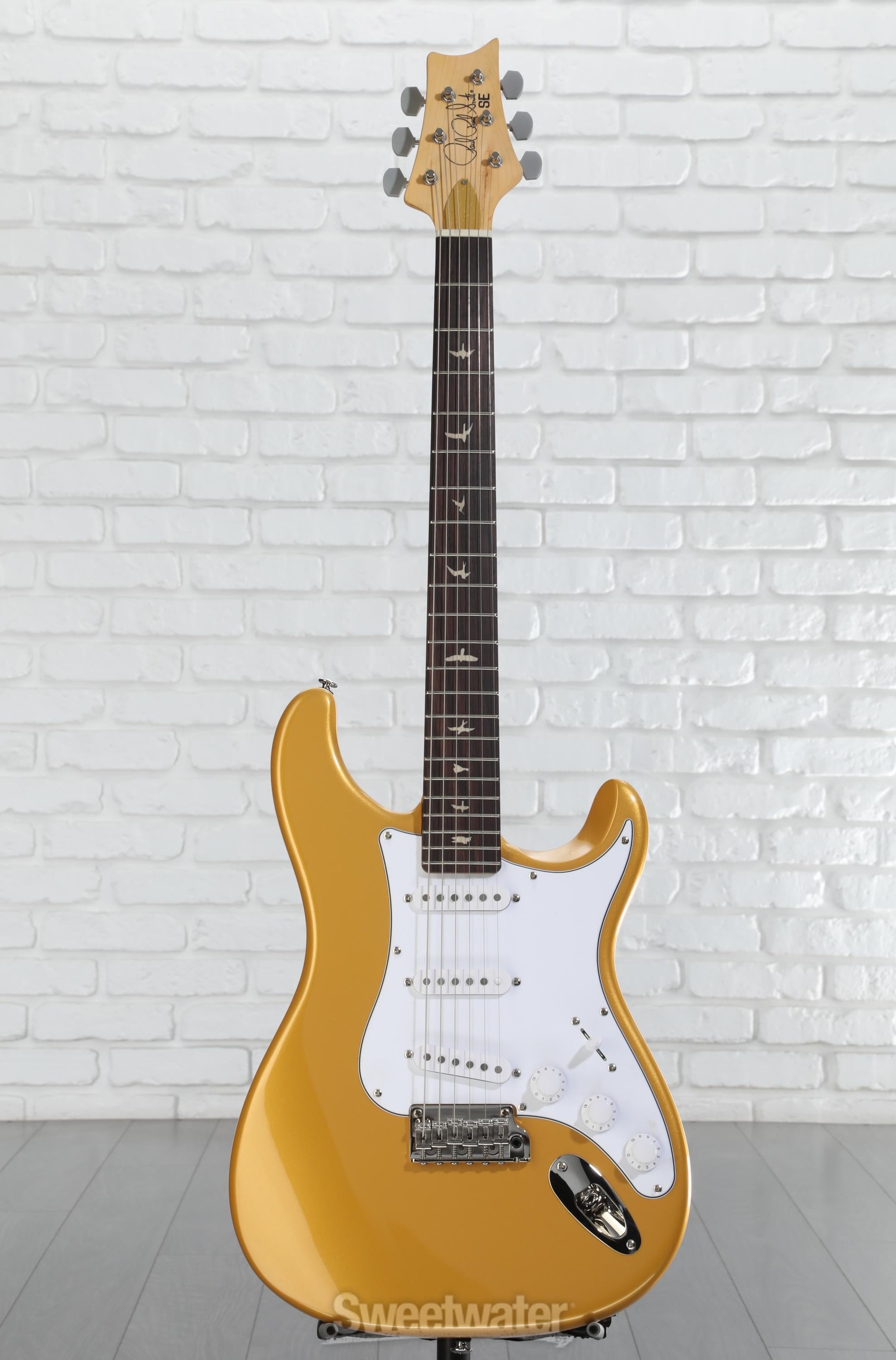 PRS SE Silver Sky Electric Guitar - Gold Spark, Sweetwater Exclusive