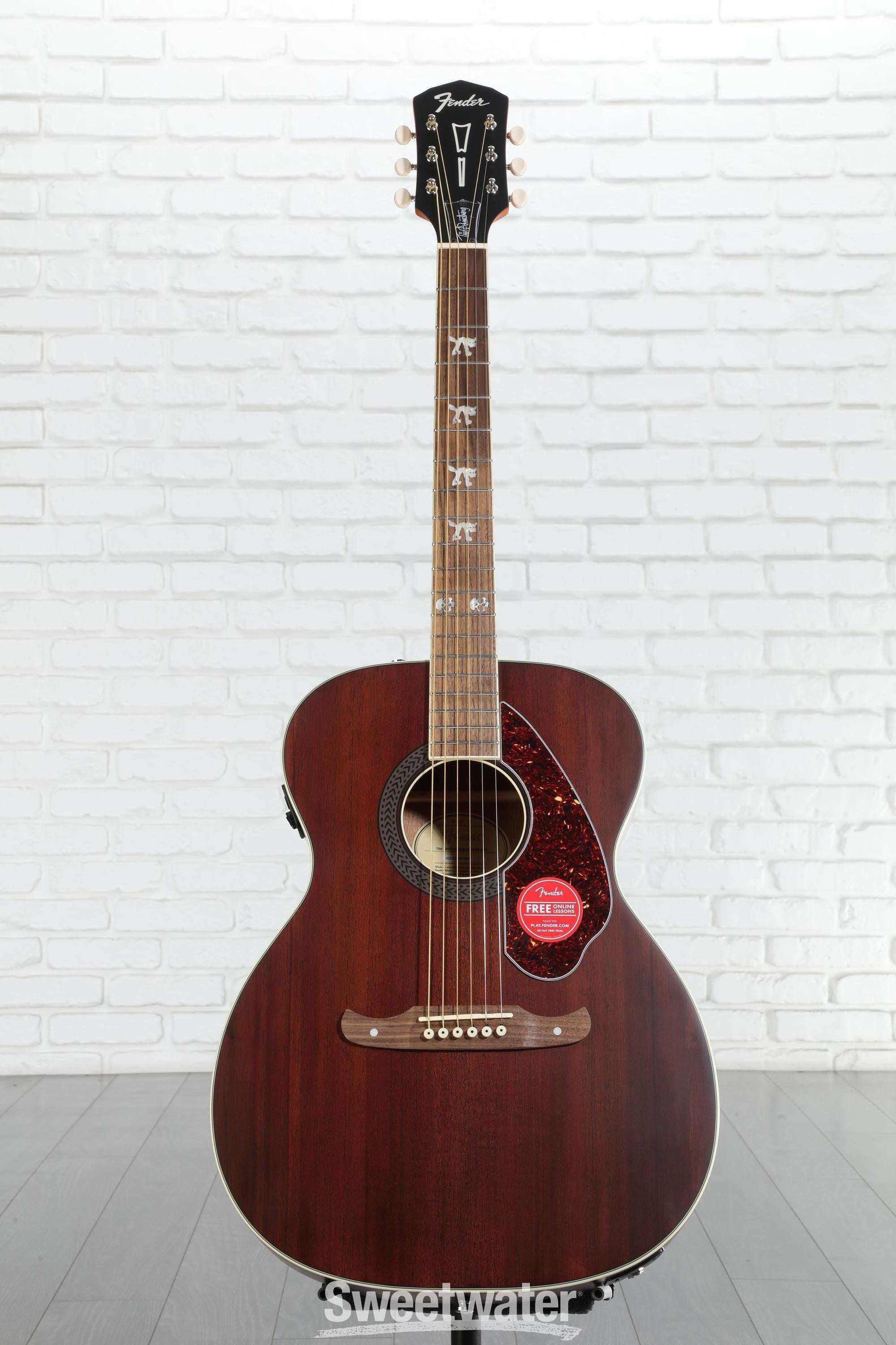 Fender Tim Armstrong Hellcat Acoustic-electric Guitar - Natural