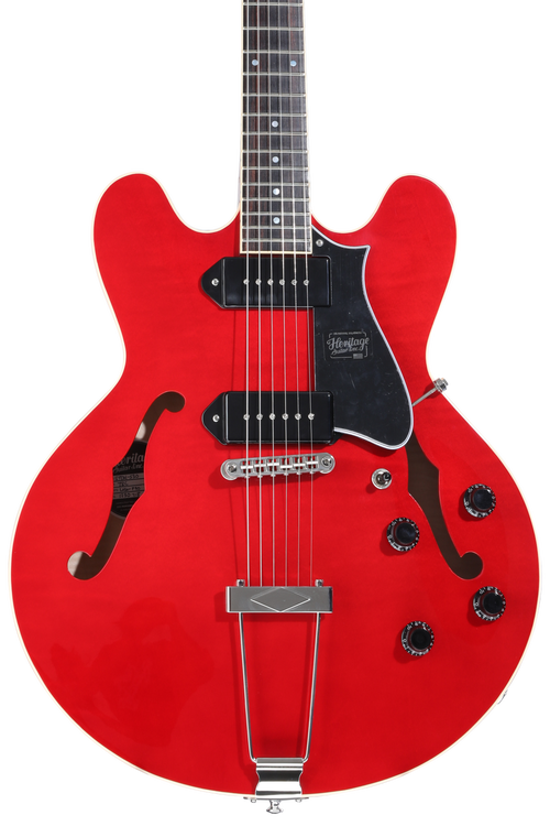 Heritage Standard H-530 Hollowbody Electric Guitar - Trans Cherry