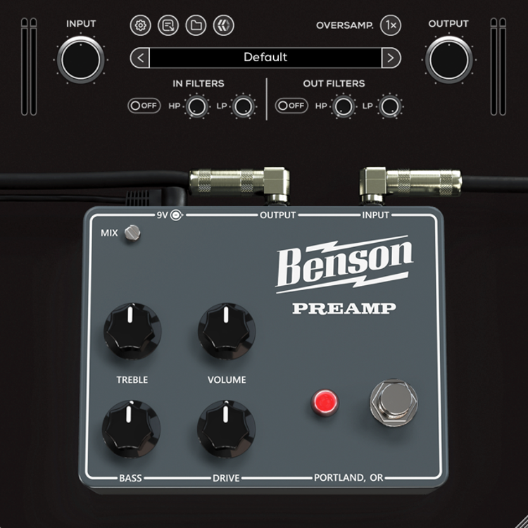 MixWave Benson Preamp Plug-in | Sweetwater