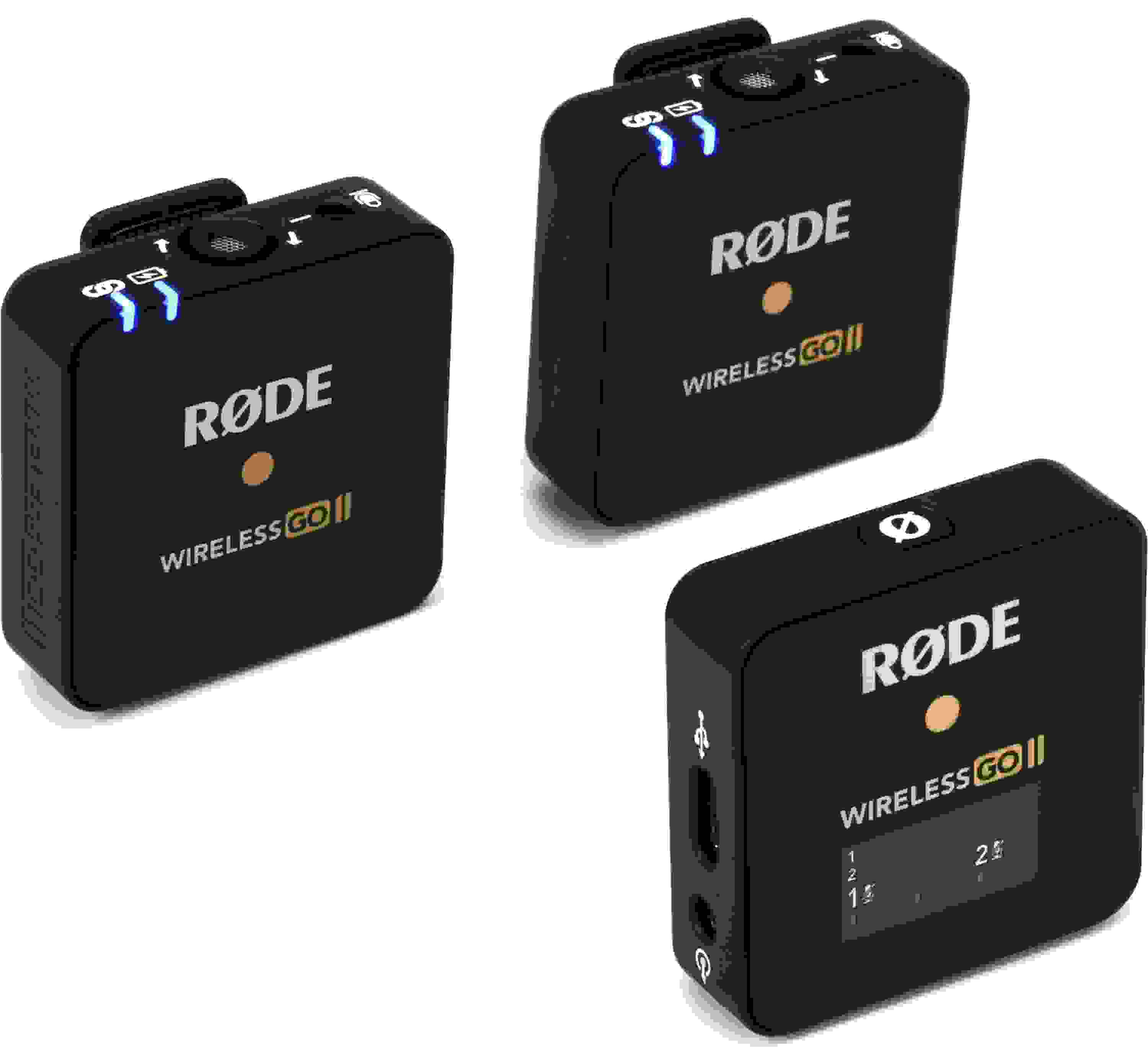 Rode Wireless GO II Dual Channel Wireless Microphone System | Sweetwater