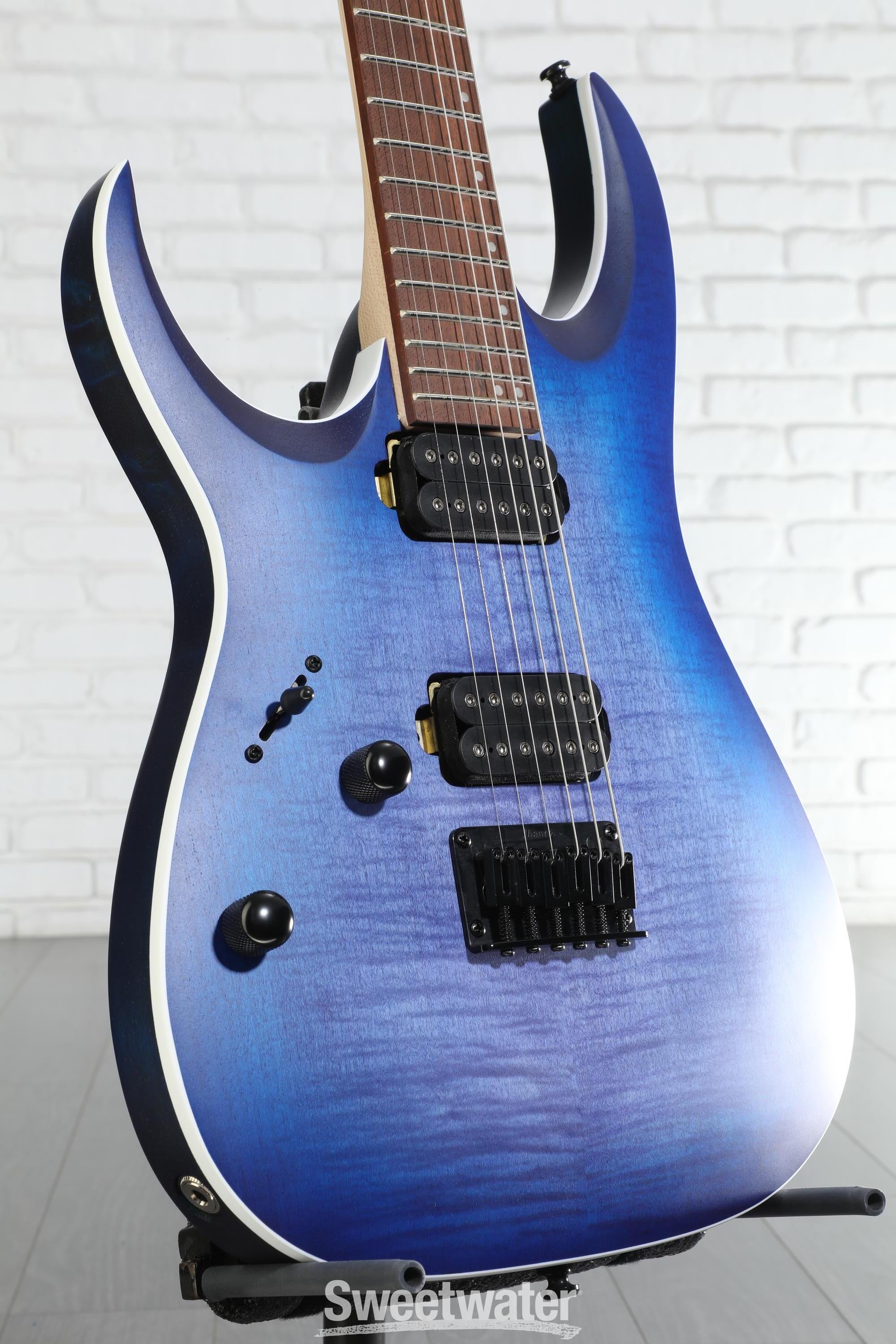 Ibanez Standard RGA42FML Left-handed - Blue Lagoon Burst Flat