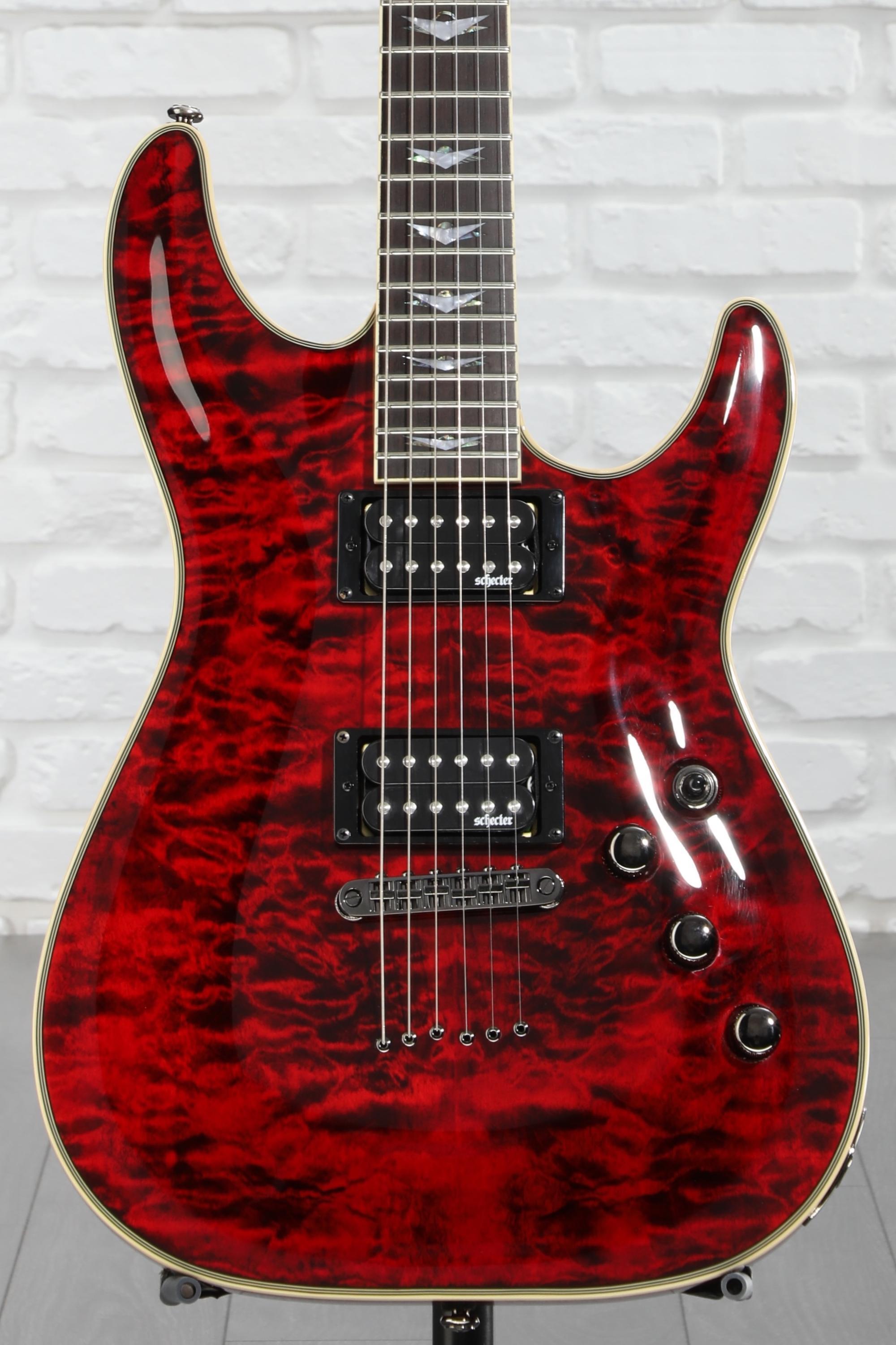 Schecter Omen Extreme-6 Electric Guitar - Black Cherry | Sweetwater