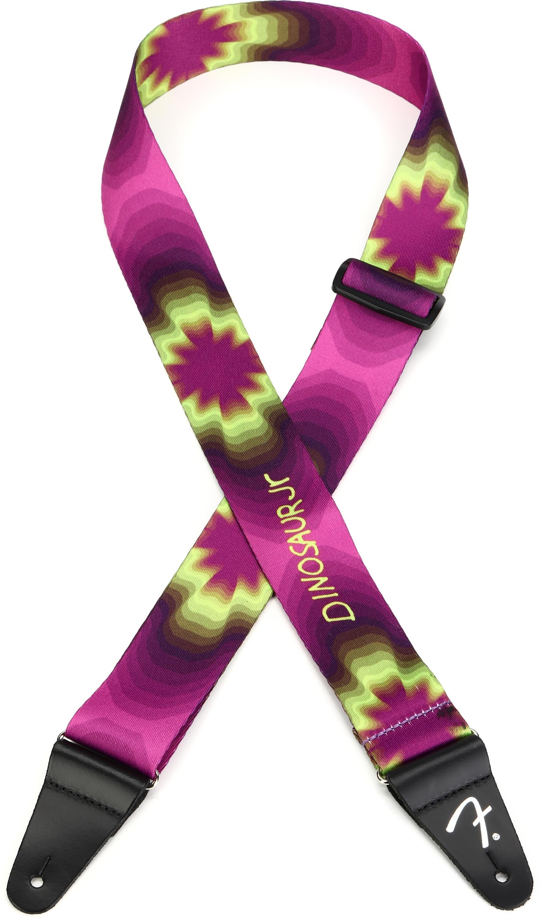 まっしゅ② Fender 2-inch J Mascis Guitar Strap - Yellow Burst | Sweetwater