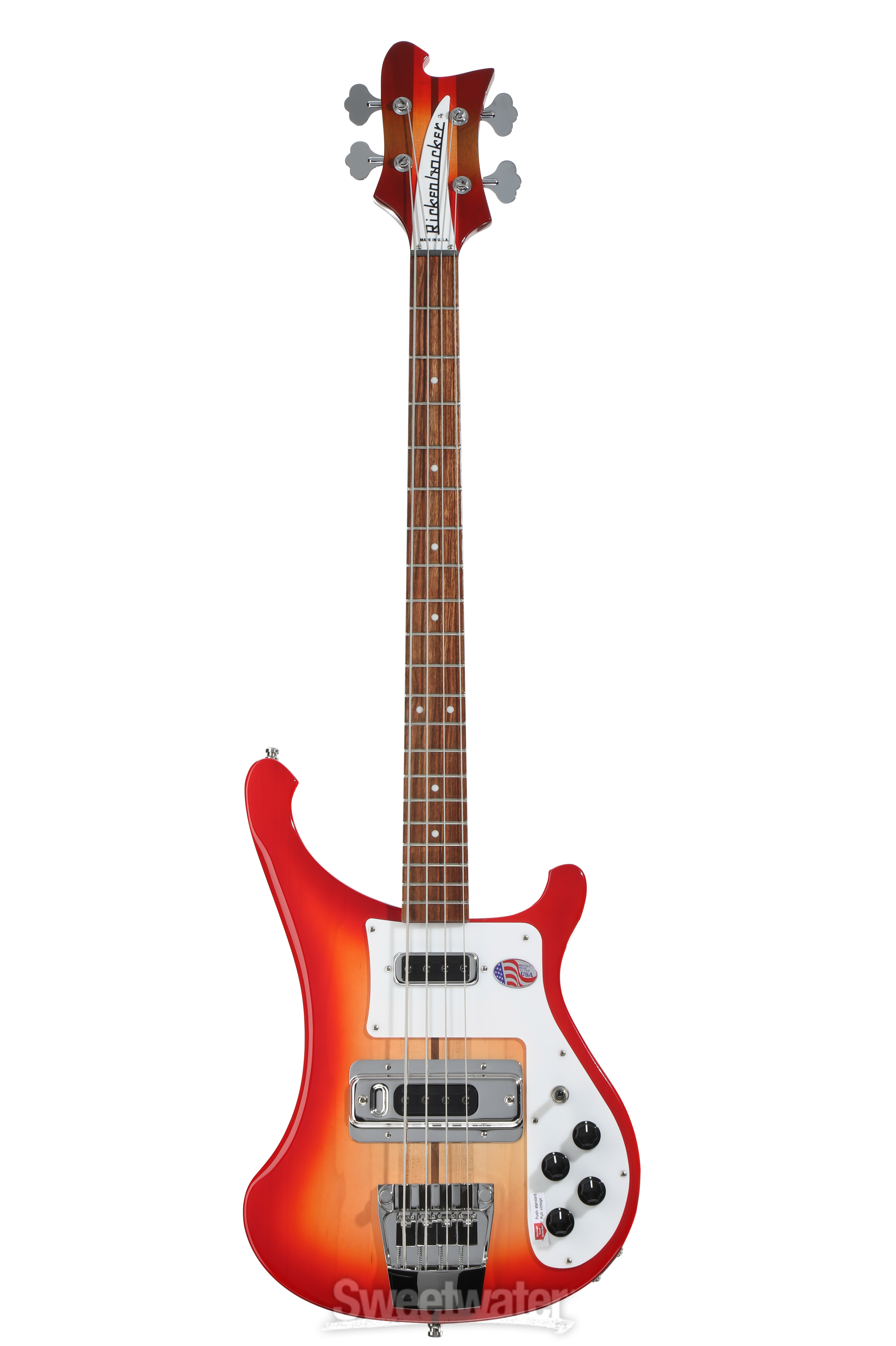 ベース Rickenbacker 4003s Fireglo made in USA Rickenbacker 4003S Bass Guitar - Fireglo | Sweetwater