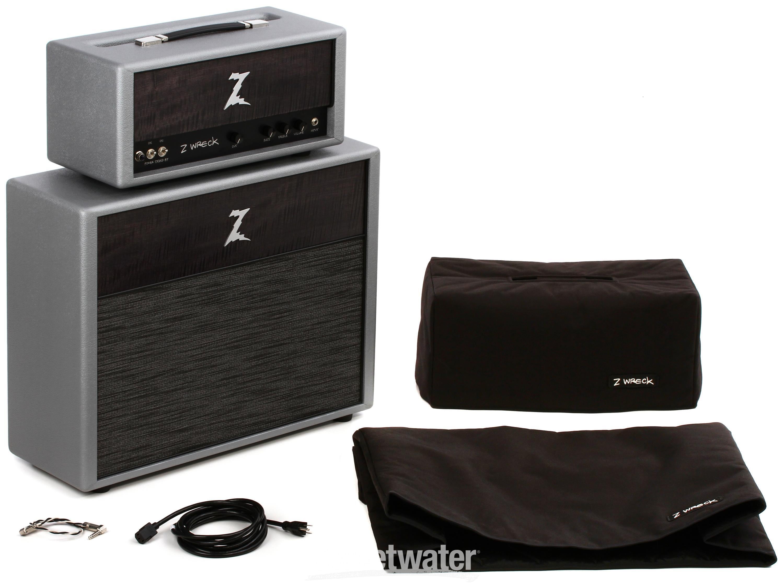 Dr. Z Zwreck Silver Set Head and 2x12 Cabinet | Sweetwater
