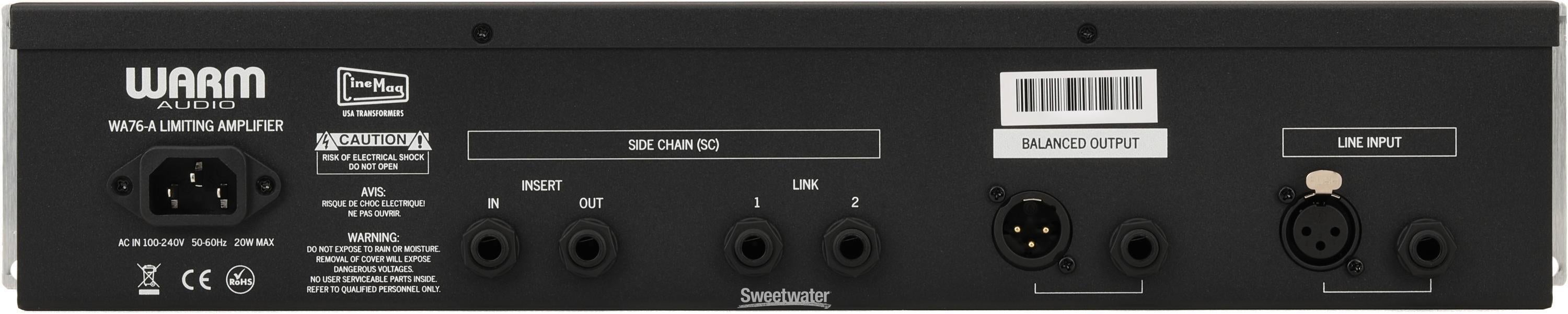 Warm Audio WA76-A Vintage-voiced Discrete FET Compressor Warm Audio WA76-A Vintage-voiced Discrete FET Compressor