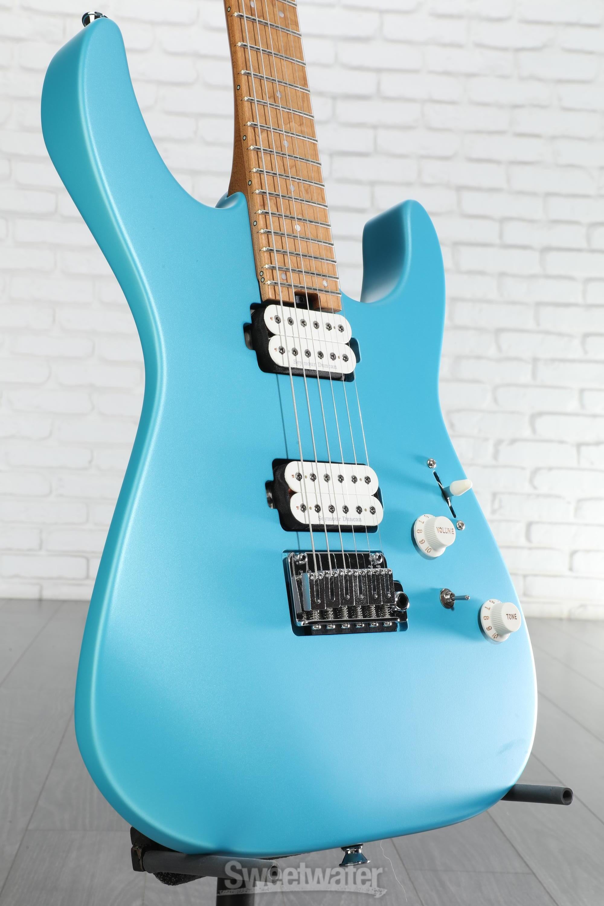 Charvel Pro-Mod DK24 HH 2PT Electric Guitar - Matte Blue Frost