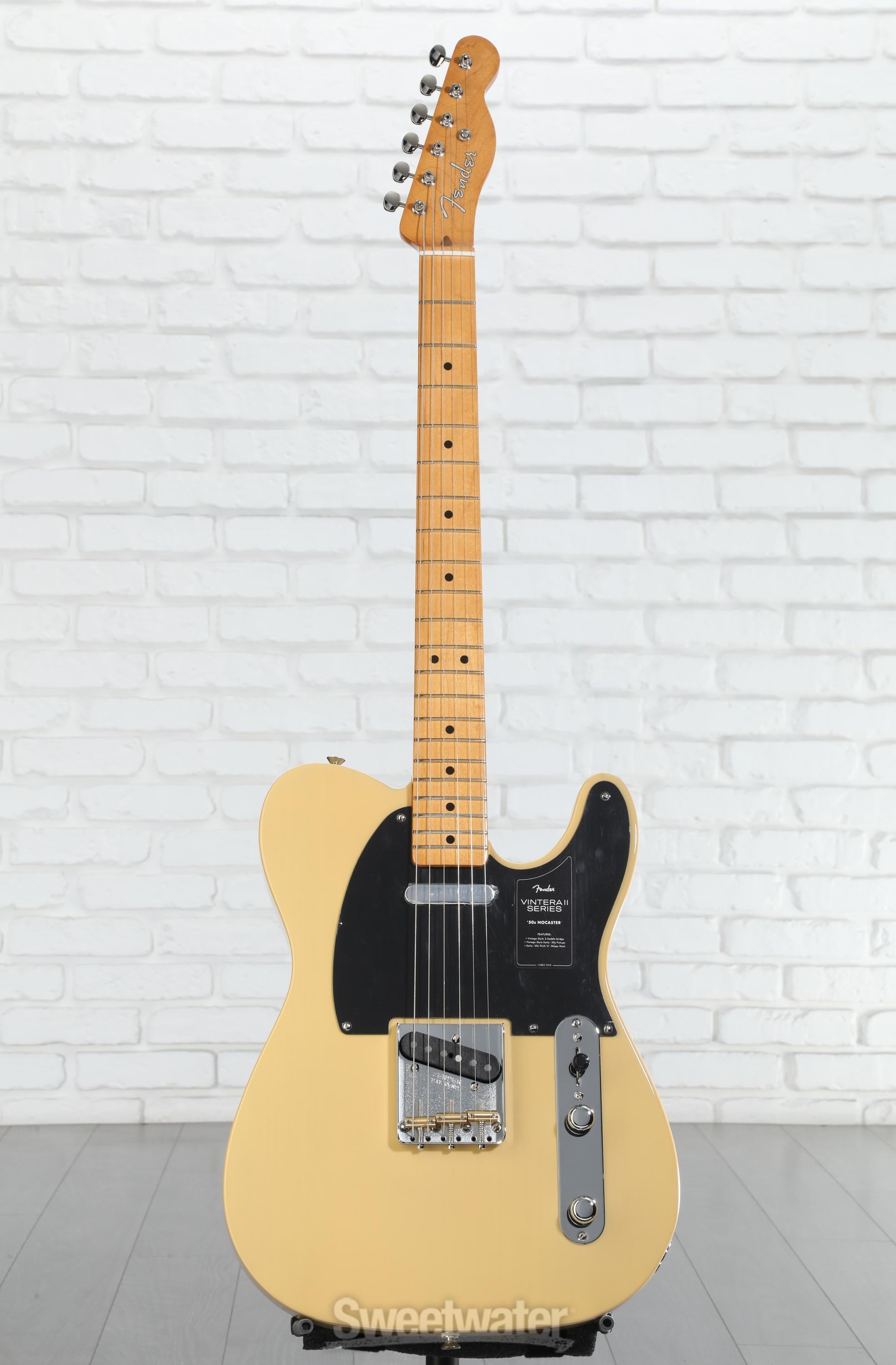 Fender Vintera Ⅱ Nocaster Telecaster Fender Vintera II '50s Nocaster Electric Guitar - Blackguard