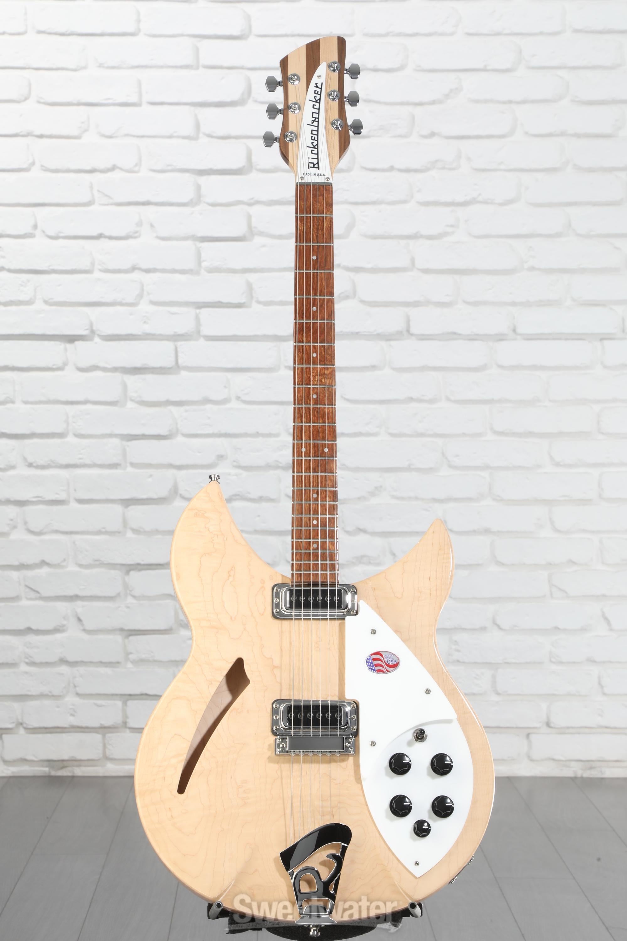 リッケンバッカー 330 Mapleglo 2024年製 Rickenbacker 330 - Maple Glo (On Sale 9/9/24 - 10/9/24) - Eddie's