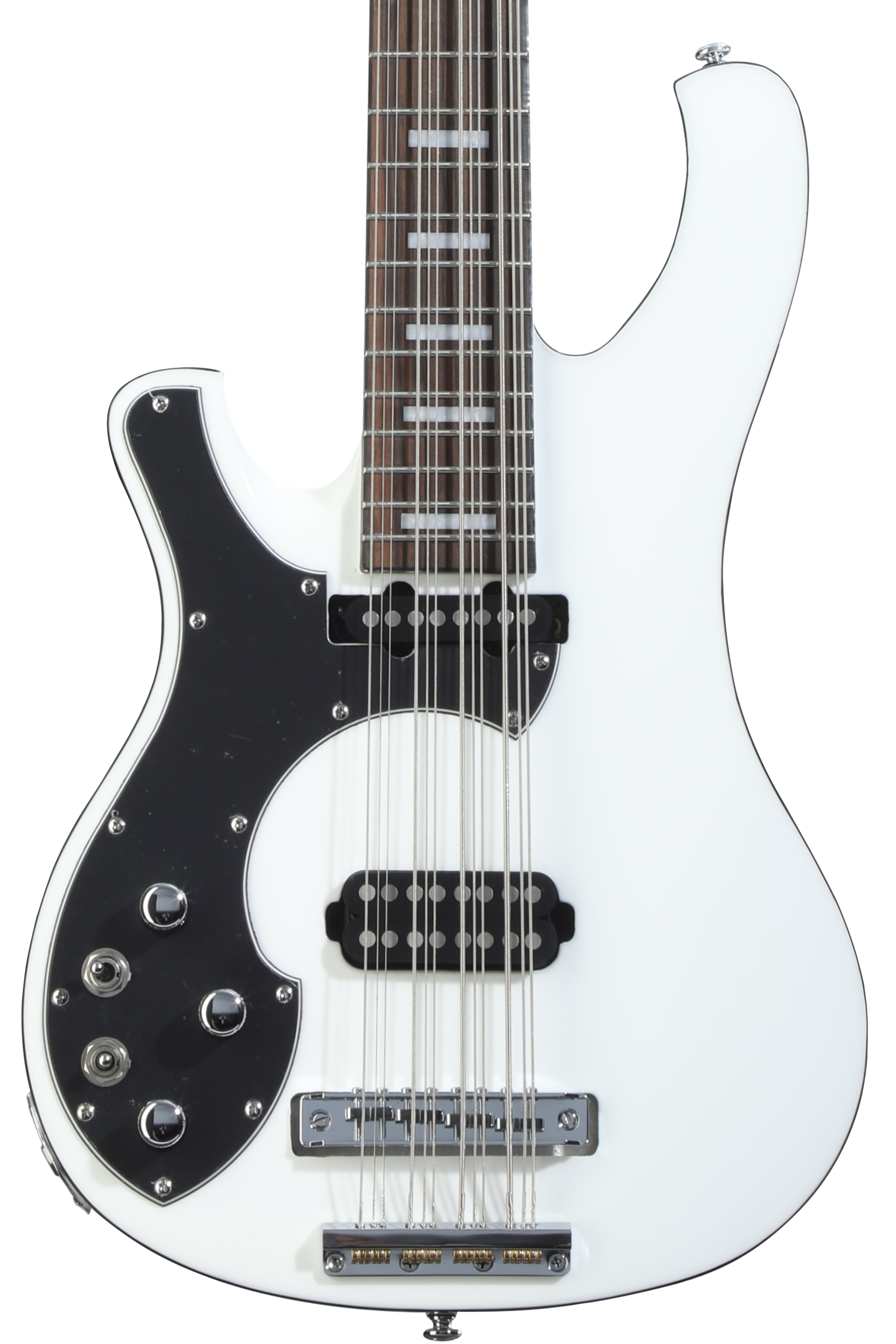 Schecter dUg Pinnick DP-12 12-string Bass Guitar - Satin Black