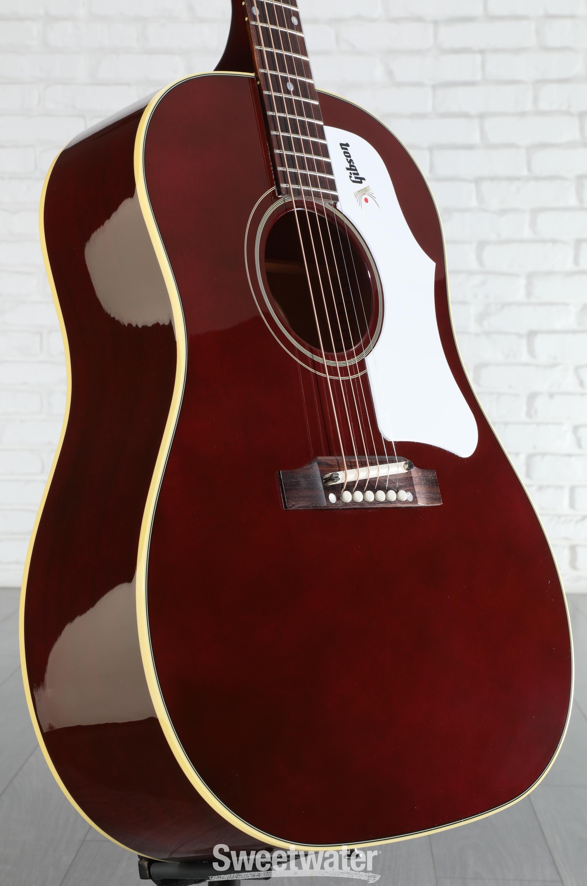 Gibson Acoustic 60s J-45 Original Acoustic Guitar - Wine Red