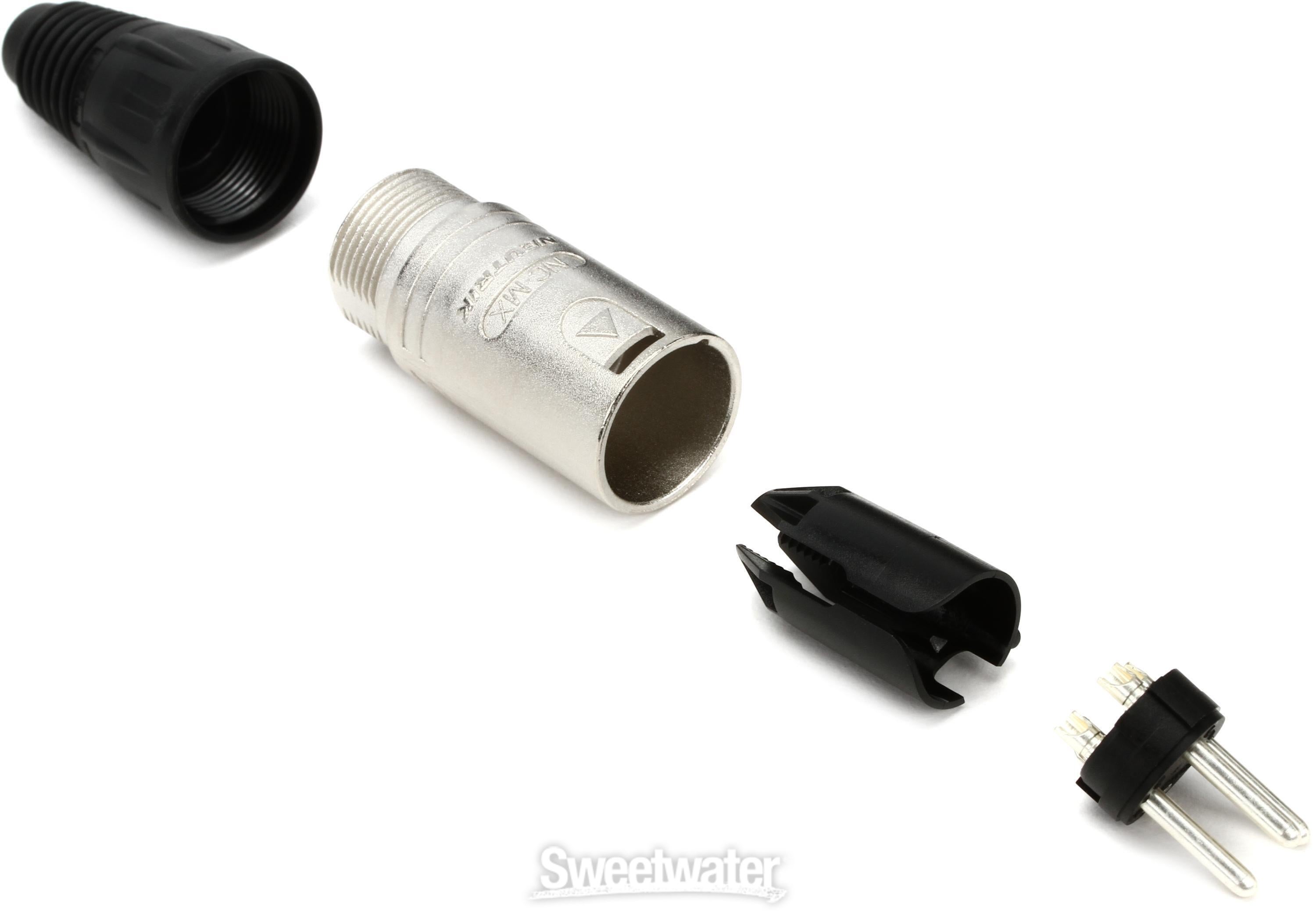 Neutrik NC3MX 3-pole Male XLR Cable-mount Connector | Sweetwater