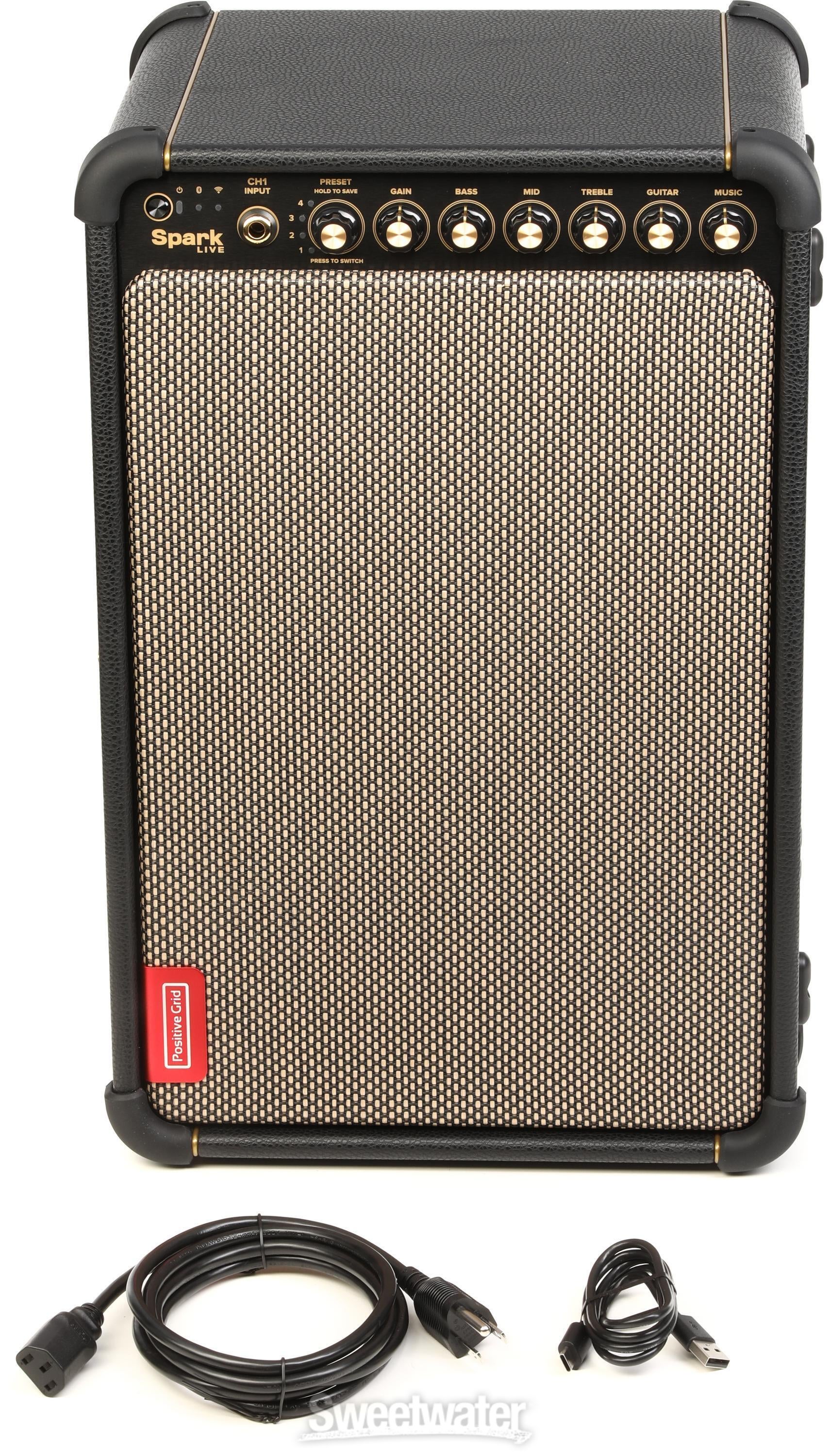 Positive Grid Spark LIVE 150-watt 4-channel Combo Amp and PA