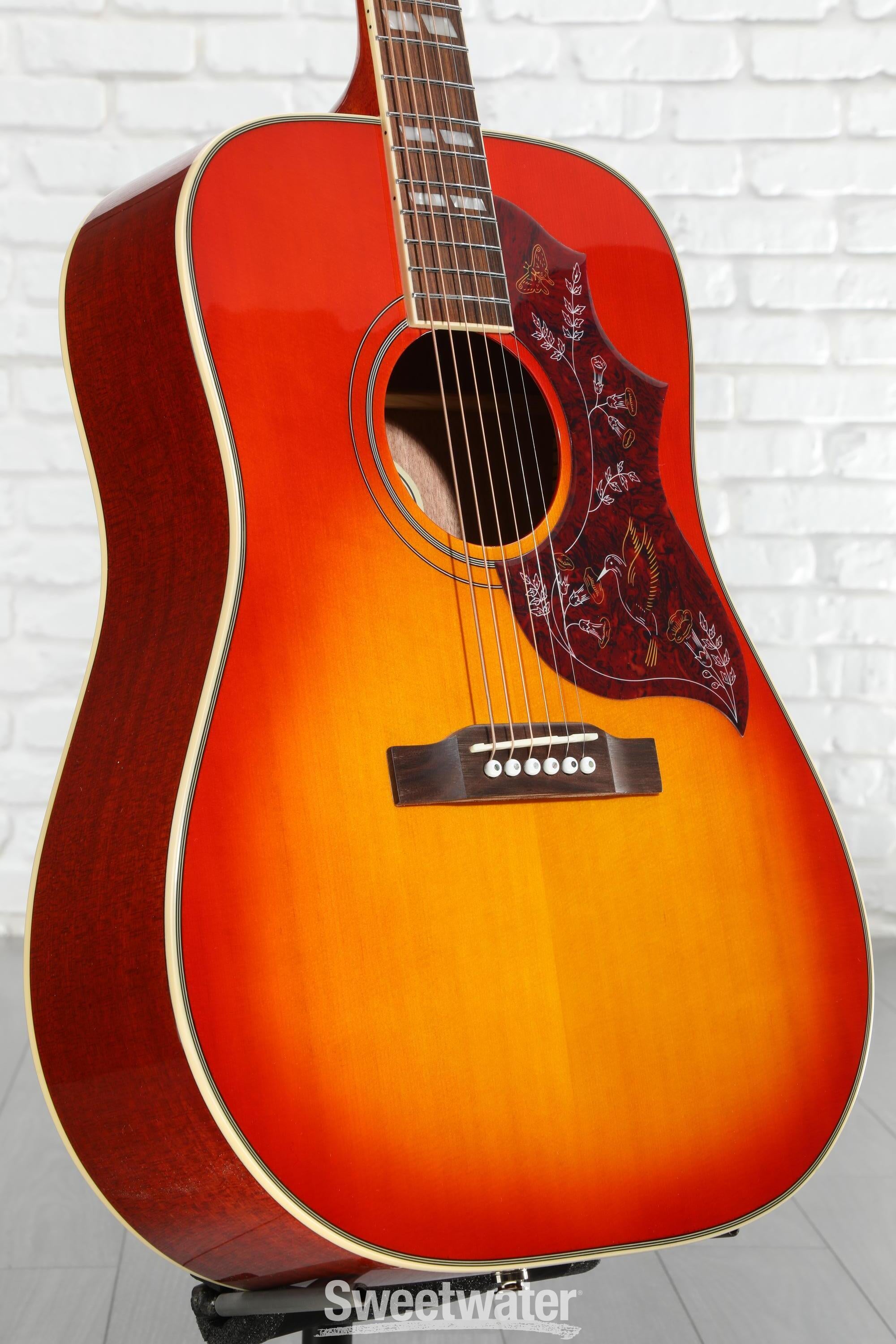 Epiphone Hummingbird Studio Acoustic-Electric Guitar - Faded