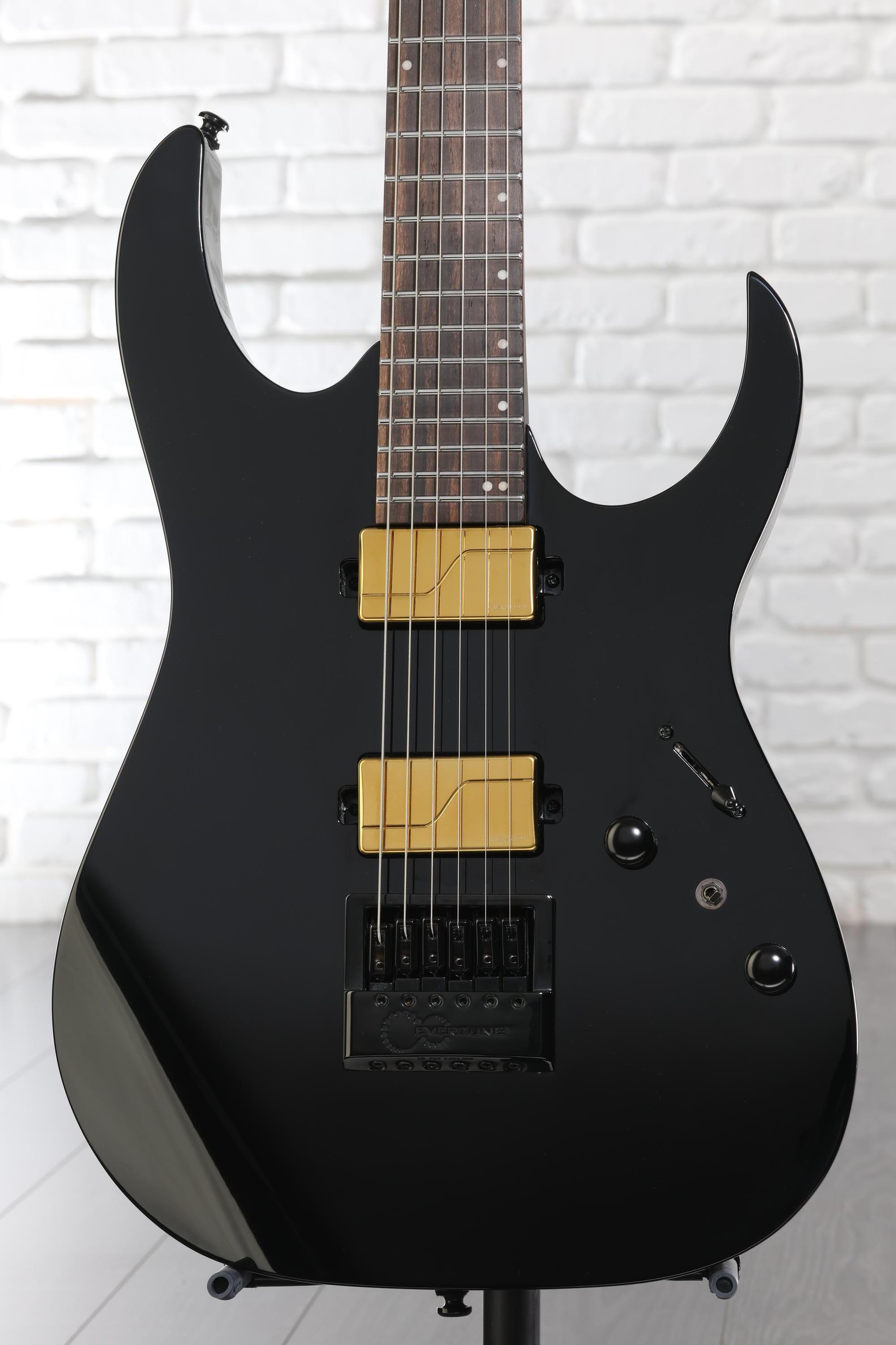ギター Ibanez Ibanez Axe Design Lab RGR52ET Electric Guitar - Black | Sweetwater