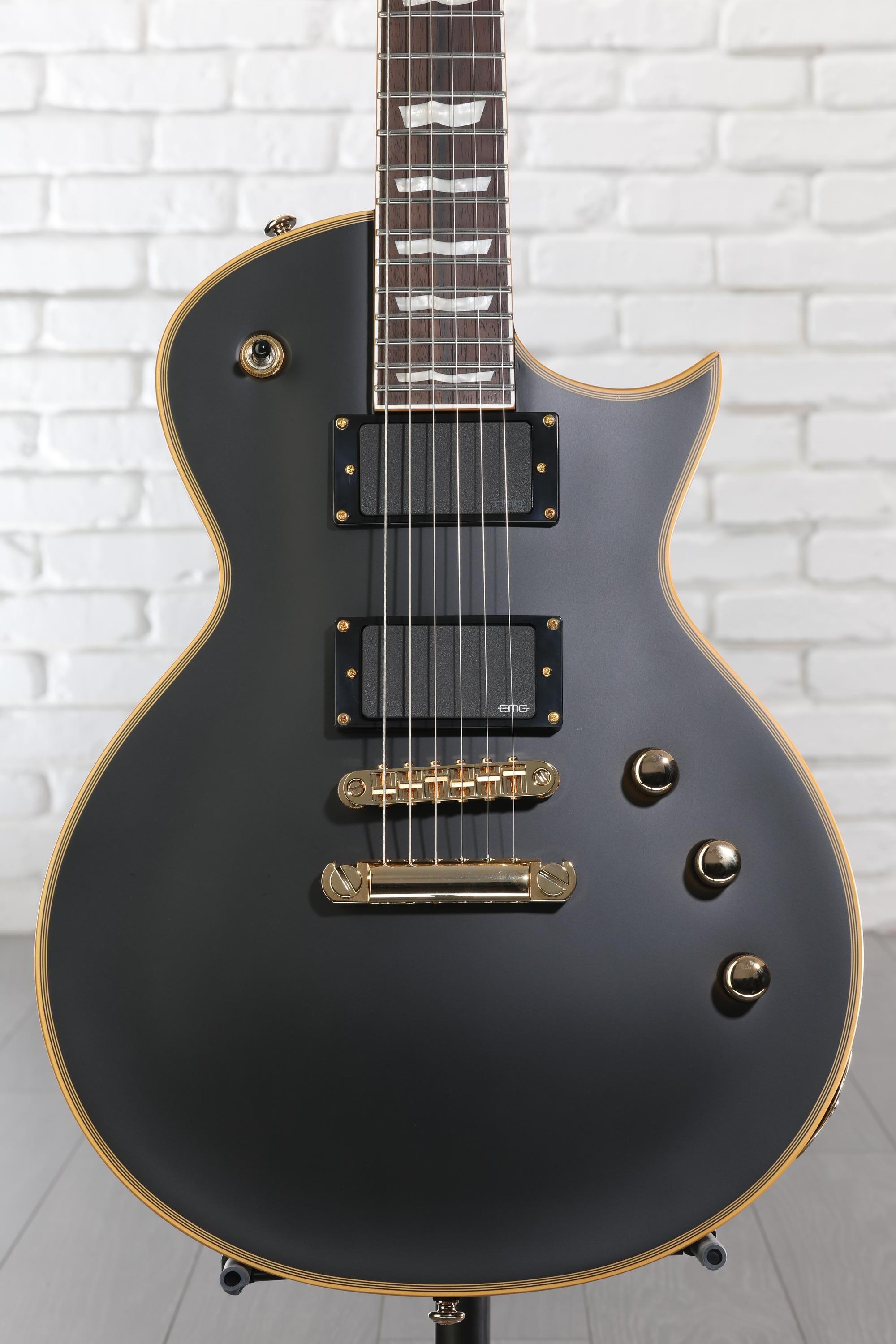 ltd ec1000 deluxe ビンテージブラック ESP LTD EC-1000 Electric Guitar - Vintage Black | Sweetwater