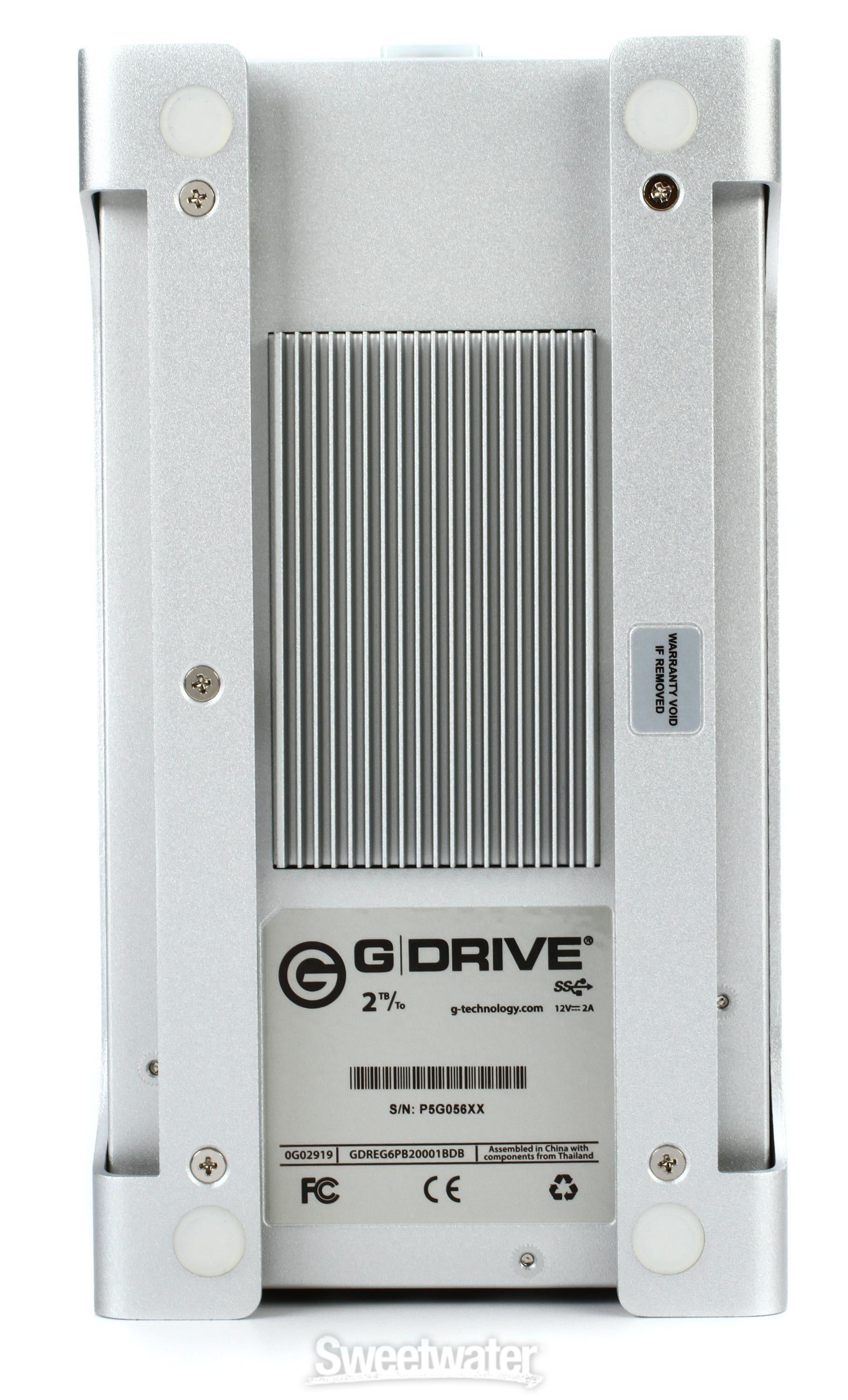 G-Technology G-Drive - 2TB, USB 3.0/2.0, FireWire 800, eSATA