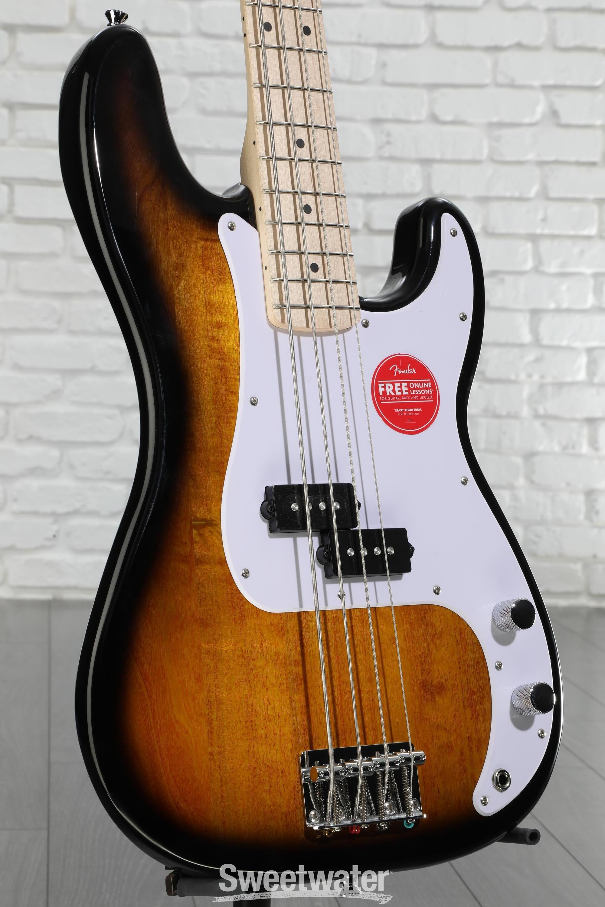 Squier Precision Bass サンバースト 4弦 Squier 4-string Bass Guitars - Sweetwater