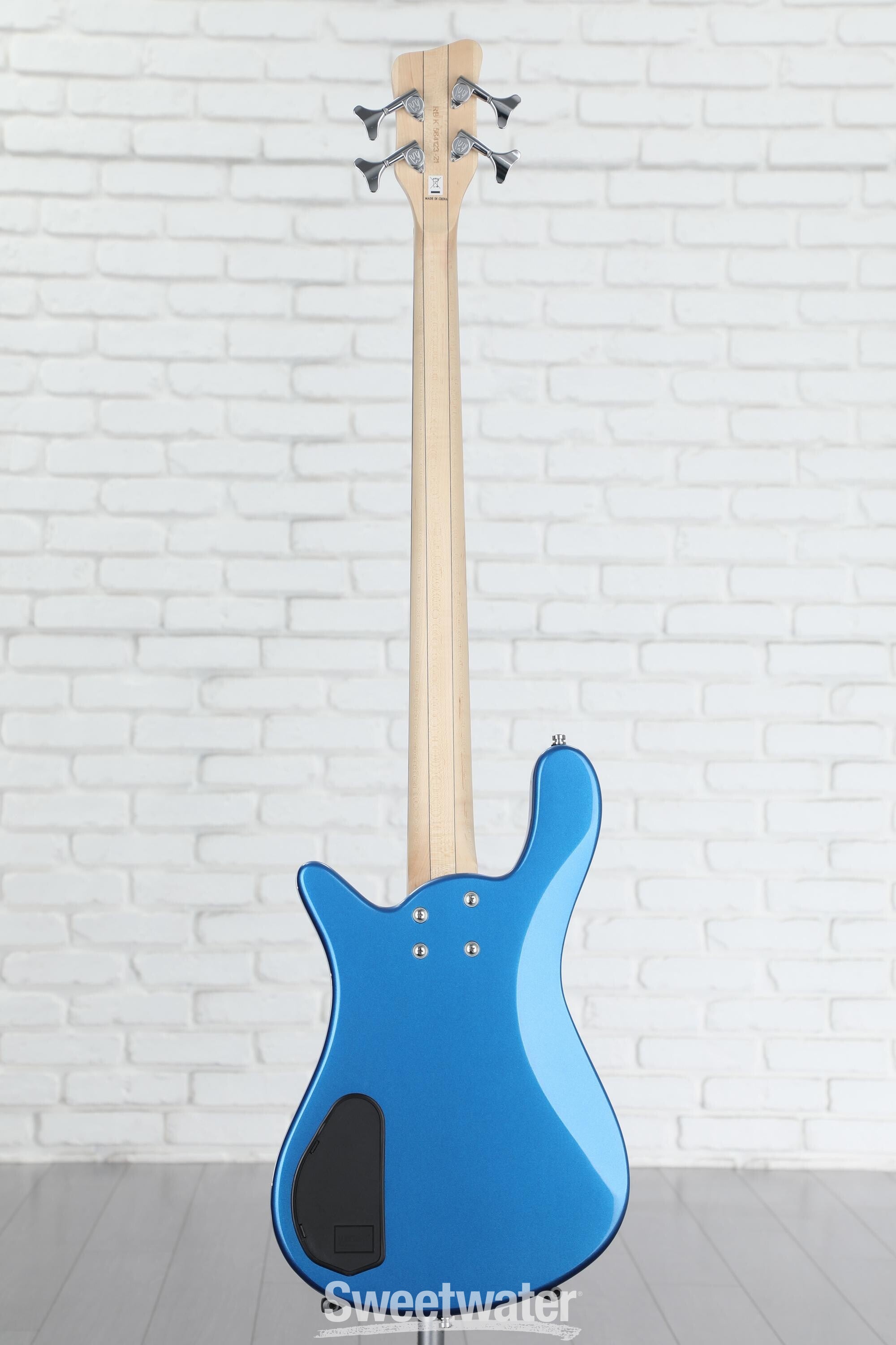 Warwick RockBass Streamer LX Electric Bass Guitar - Metallic Blue 
