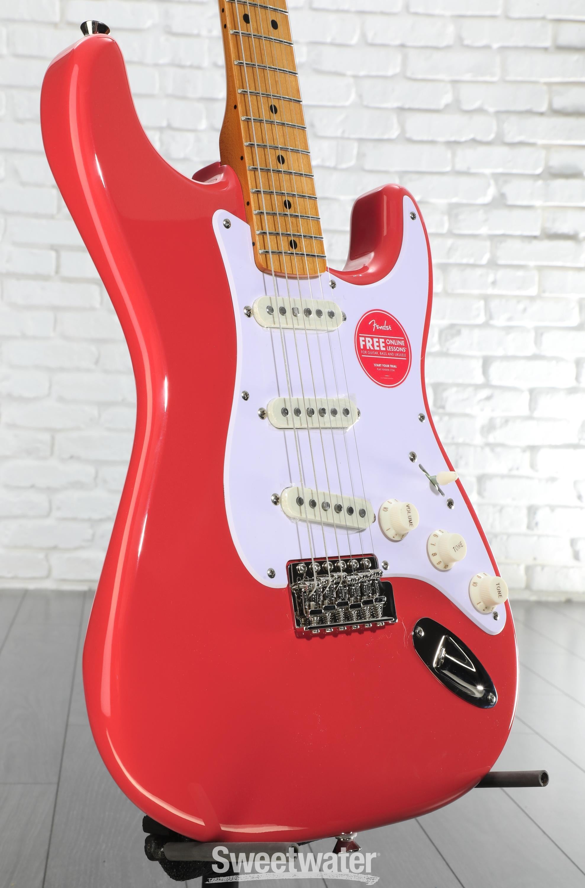 Squier Classic Vibe '50s Stratocaster - Fiesta Red | Sweetwater
