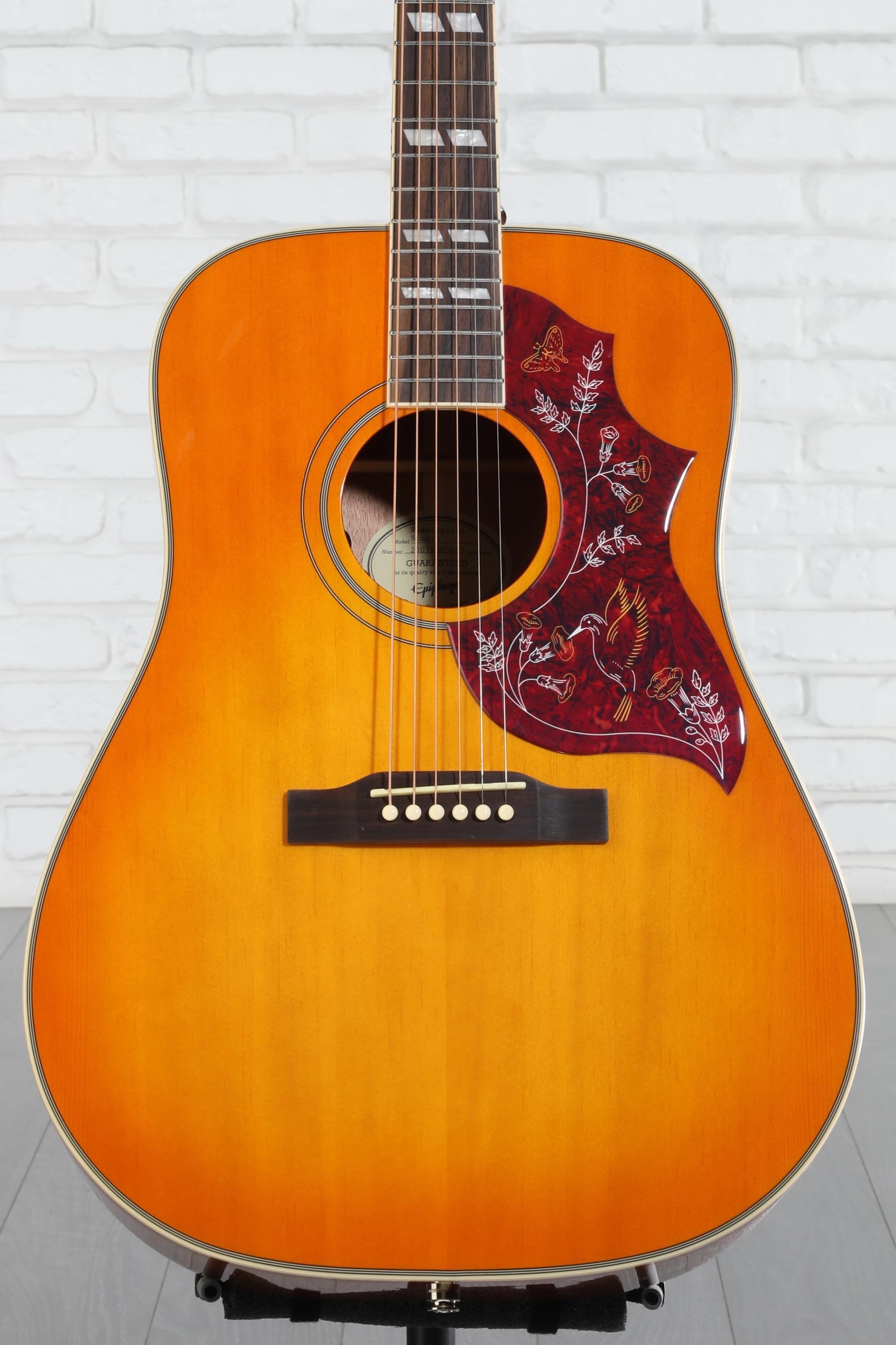 Epiphone Hummingbird Studio Acoustic-electric Guitar - Heritage