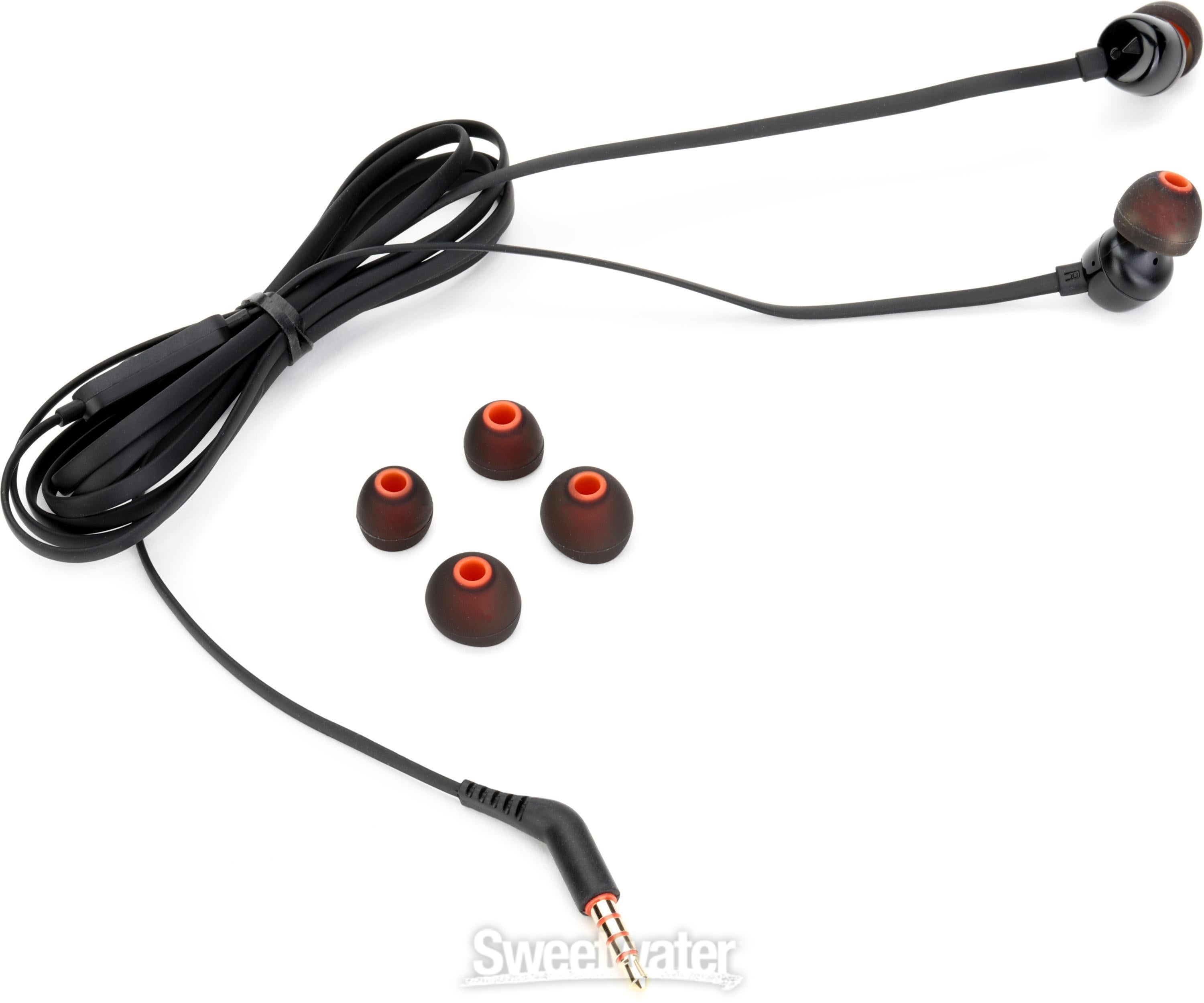 【まとめ買い】JBL TUNE110BT ワイヤレスイヤフォン　黒 JBL Tune 110BT | Wireless in-ear headphones