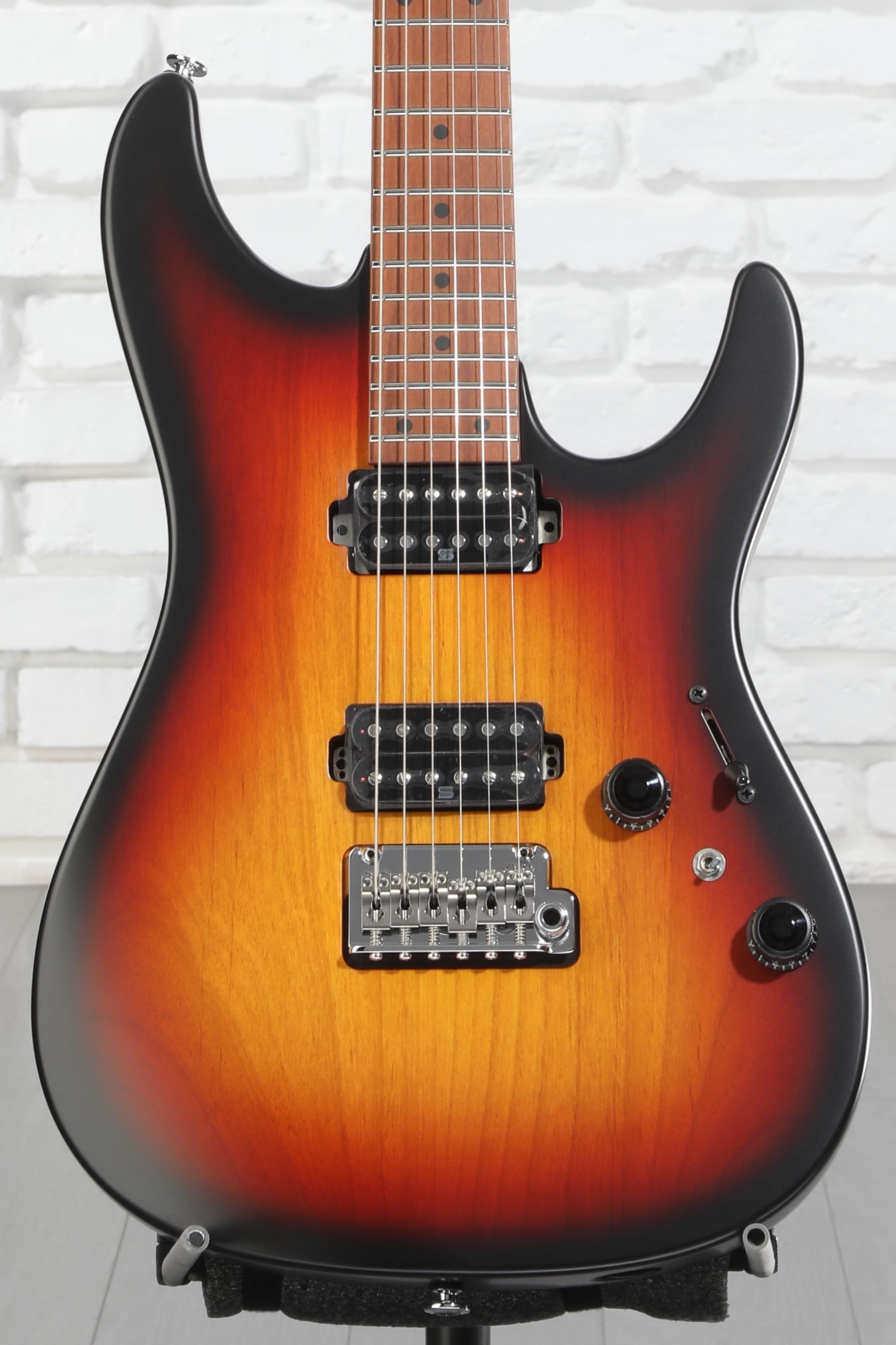 Ibanez Prestige AZ2402 Electric Guitar - Tri Burst Fade Flat
