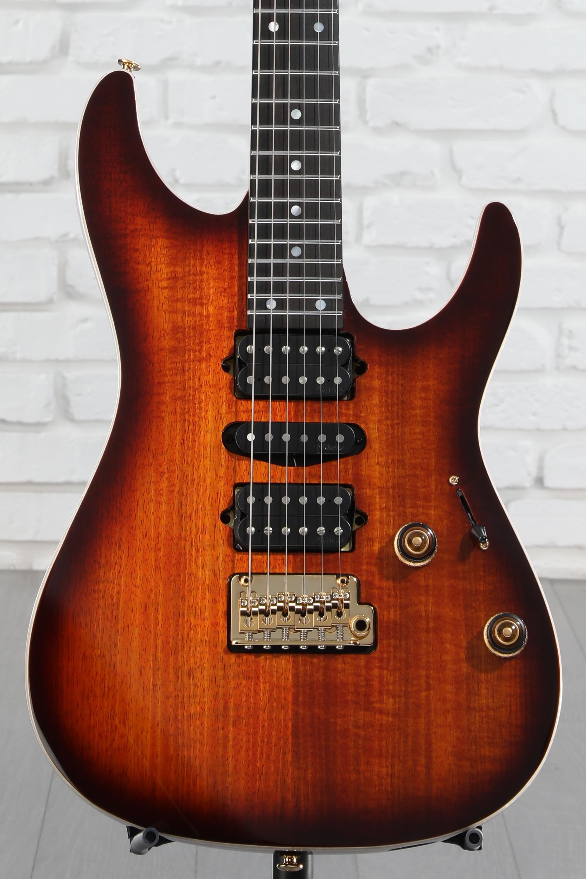 Ibanez Premium AZ47P2K Electric Guitar - Dragon Eye Burst | Sweetwater