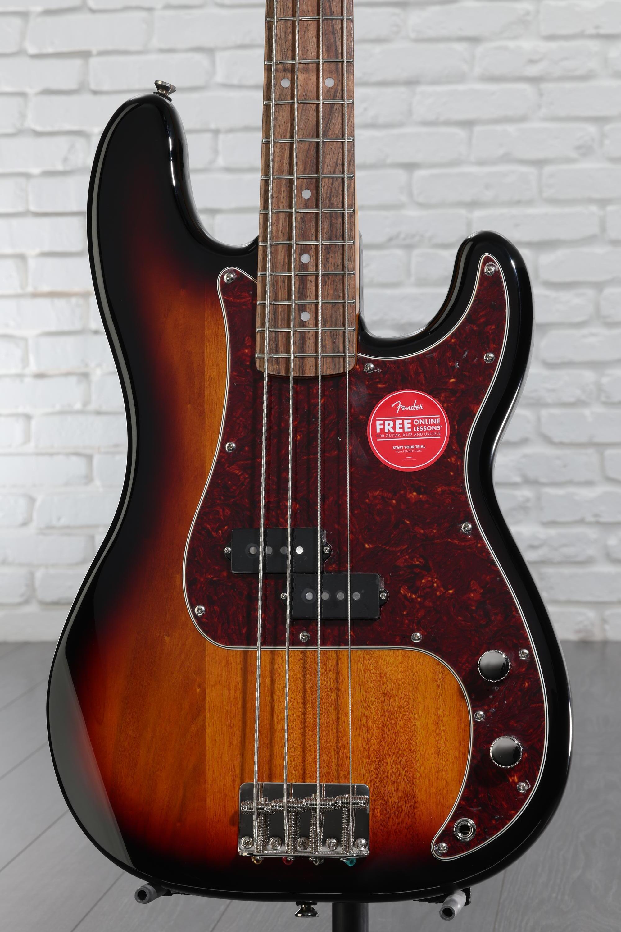 ベース Squier Classic Vibe 60's Precision Bass Squier Classic Vibe '60s Precision Bass Guitar | Music & Arts