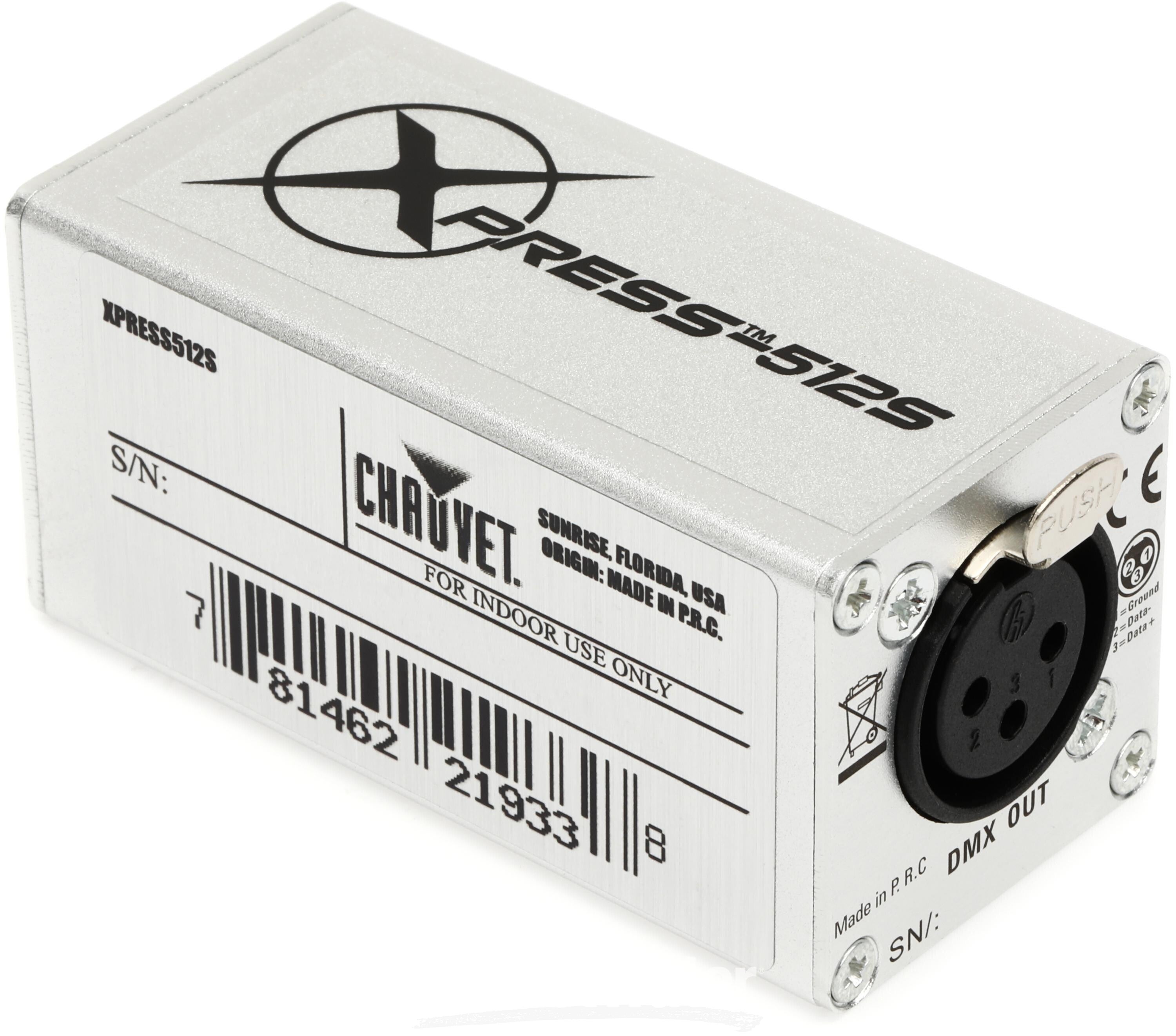 Chauvet DJ Xpress-512S 512-channel USB DMX Interface | Sweetwater