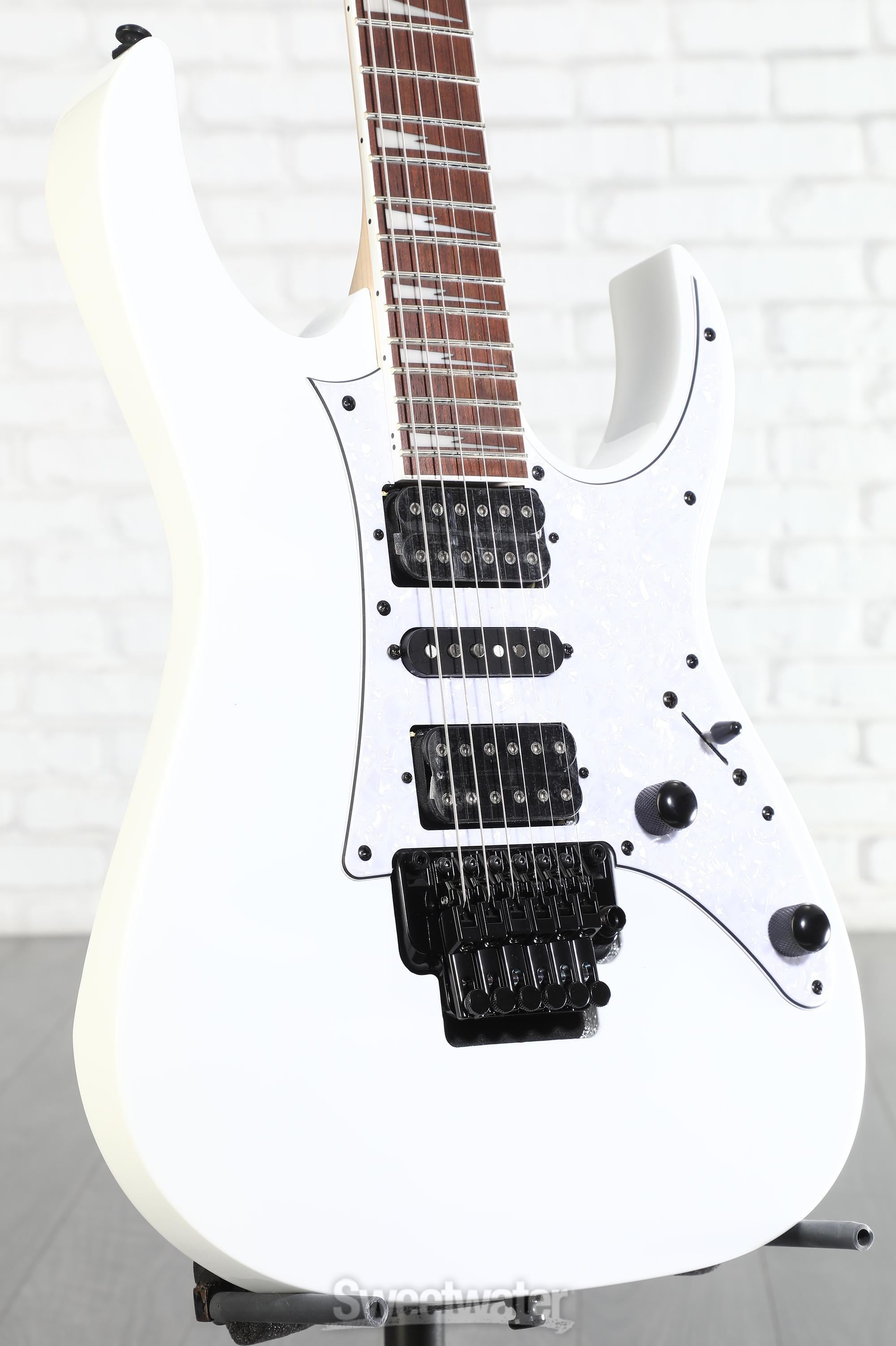 Ibanez RG Standard RG450DXB Electric Guitar - White | Sweetwater