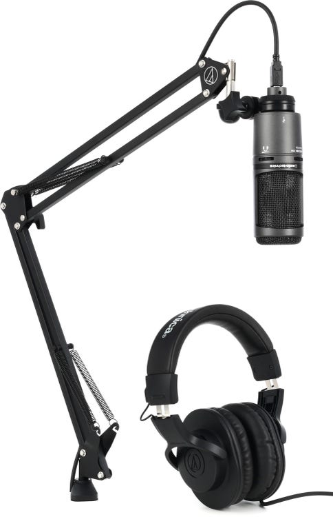 Audio Technica AT2020USB+PK Streaming/Podcasting Pack