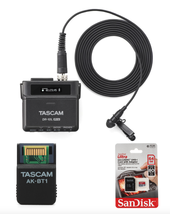 TASCAM AK-BT1 Bluetooth Adapter for Portacapture X6/X8 and