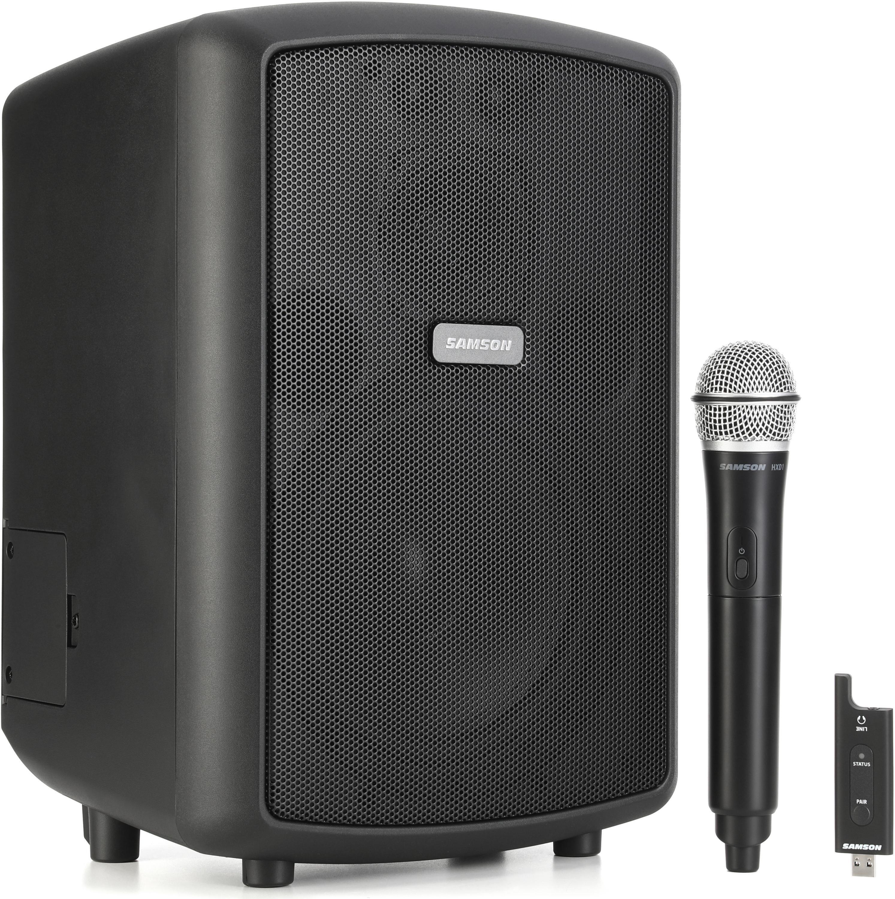 Samson wireless mic and 2024 speaker