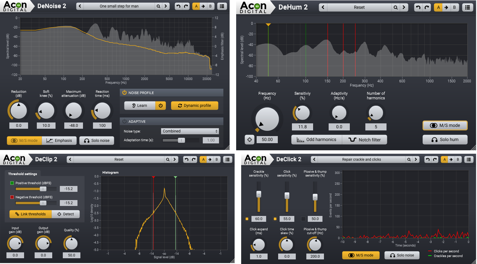 Photo of Acon Digital Restoration Suite 2 Noise Reduction Plug-ins