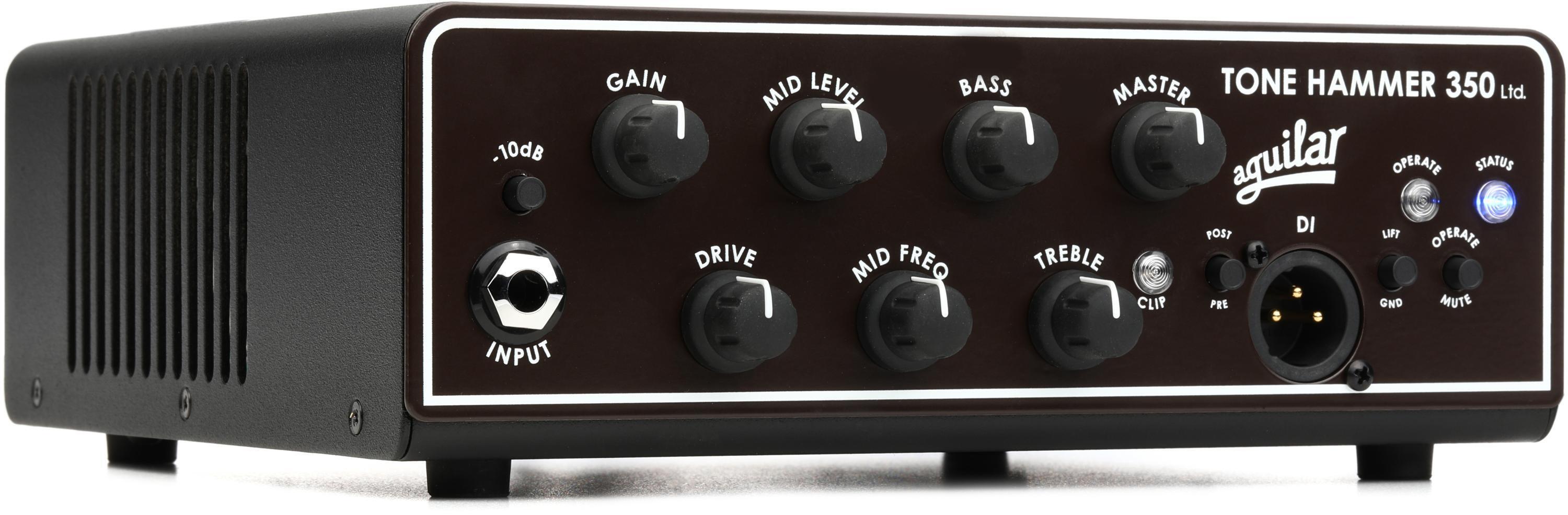 Amazon.com: Aguilar Tone Hammer 350 Bass Amplifier Head
