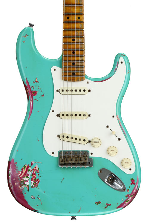 Fender Custom Shop 1957 Heavy Relic Stratocaster - Seafoam Green