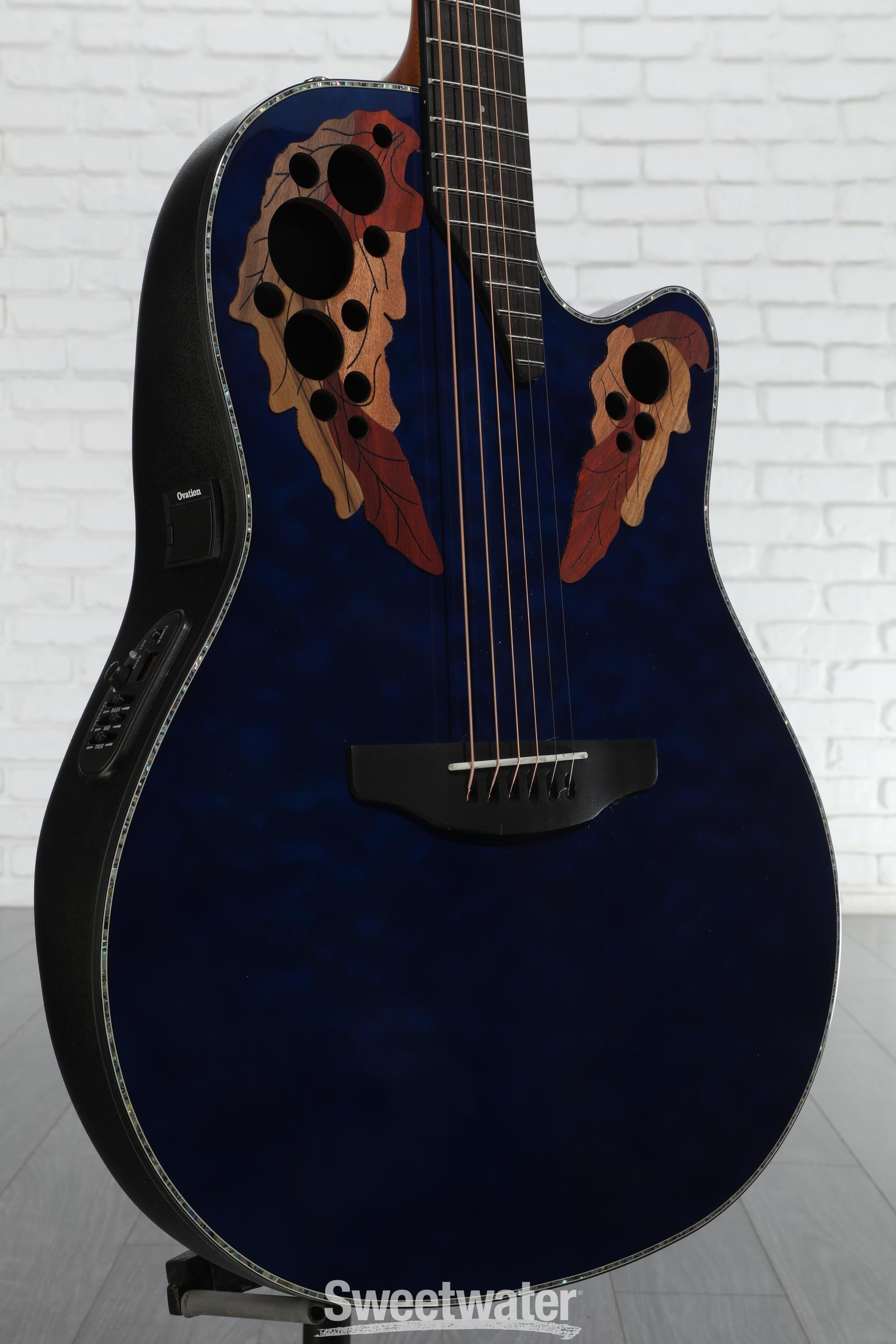 Ovation Celebrity Elite Plus CE44P-8TQ Mid-Depth Acoustic