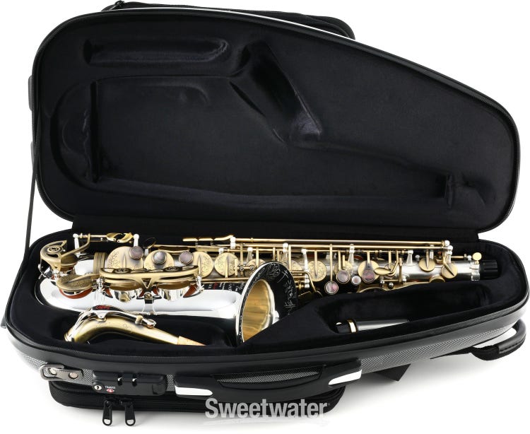 E Flat Blue Alto Saxophone Instrument Saxophone Straight : :  Musical Instruments, Stage & Studio