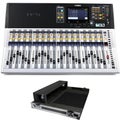 Photo of Yamaha TF5 48-channel Digital Mixer and Flight Case with Doghouse