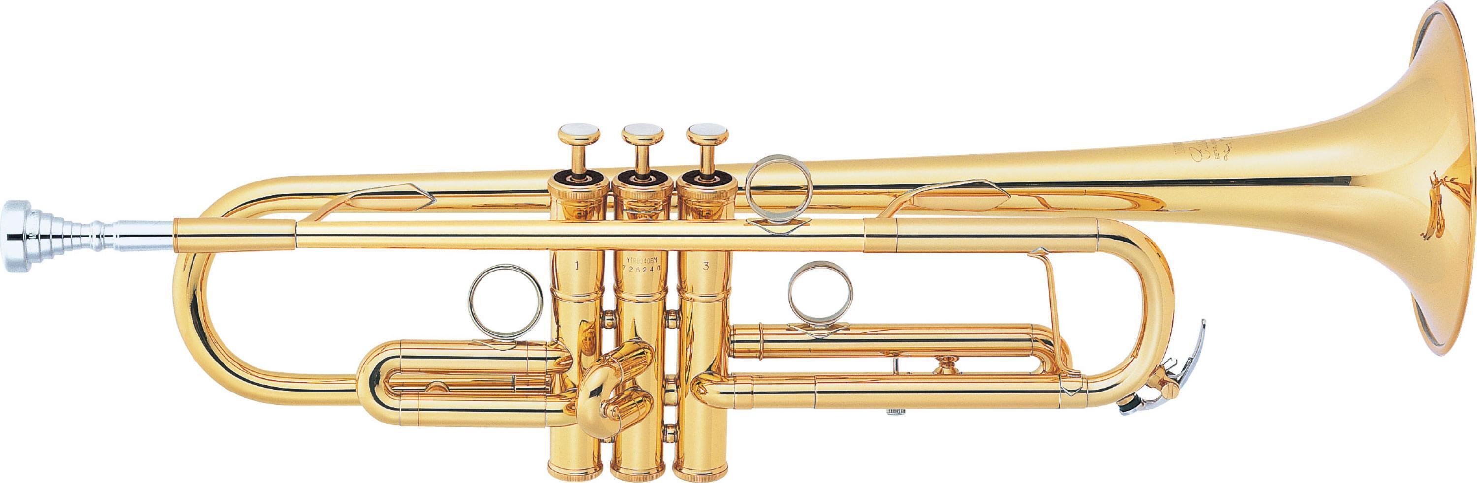 Yamaha YTR-8340EM Lightweight Professional Bb Trumpet - Gold Lacquer