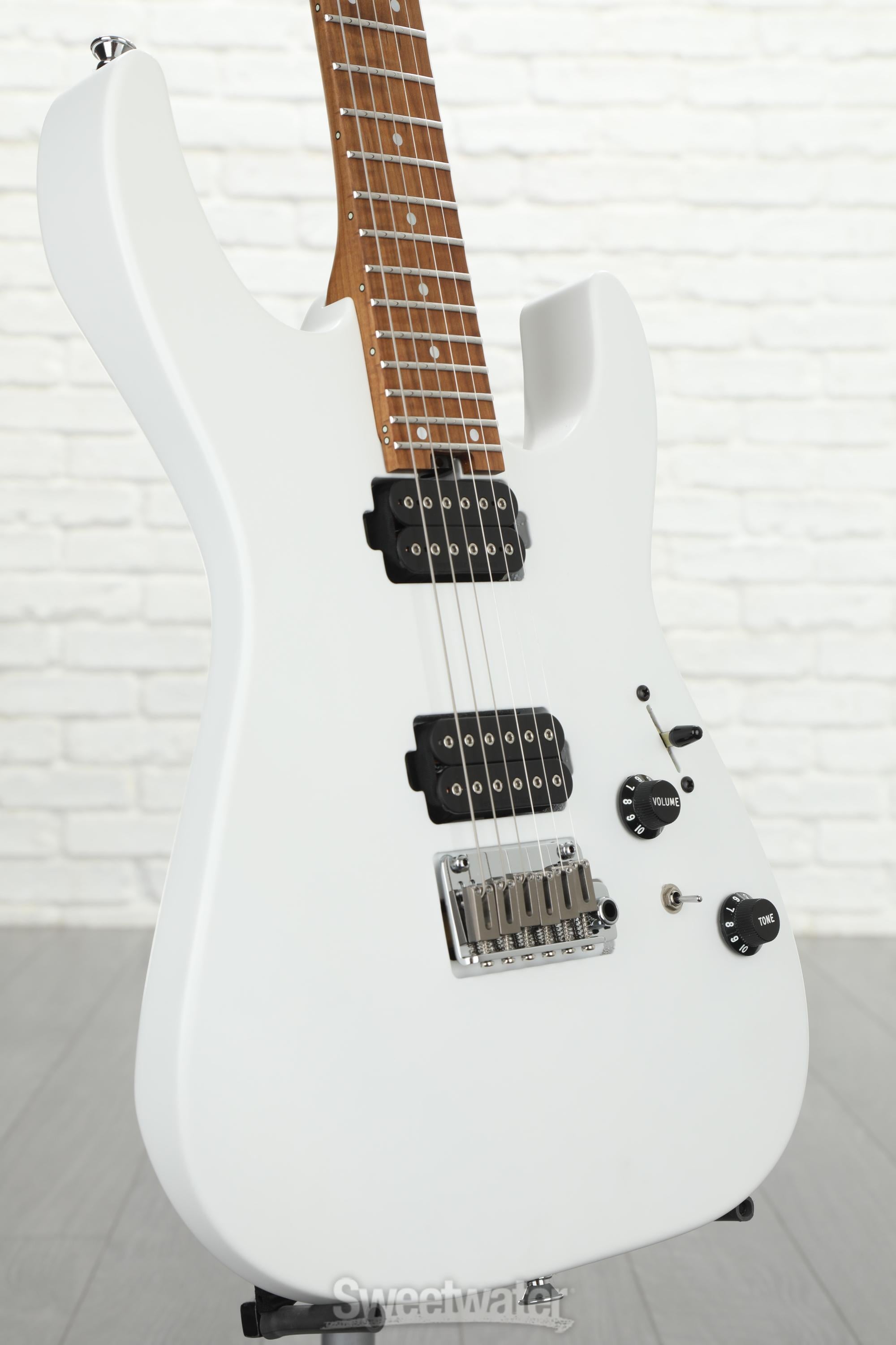 Charvel USA Select DK24 HH 2PT CM - Satin White | Sweetwater