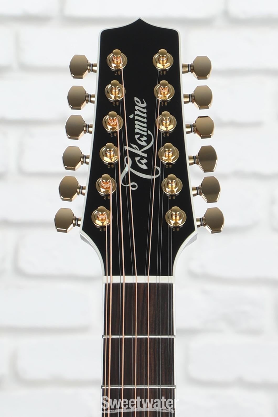 タカミネ NPТ-012 Takamine Pro Series 3 Dreadnought Cutaway 12-String Acoustic