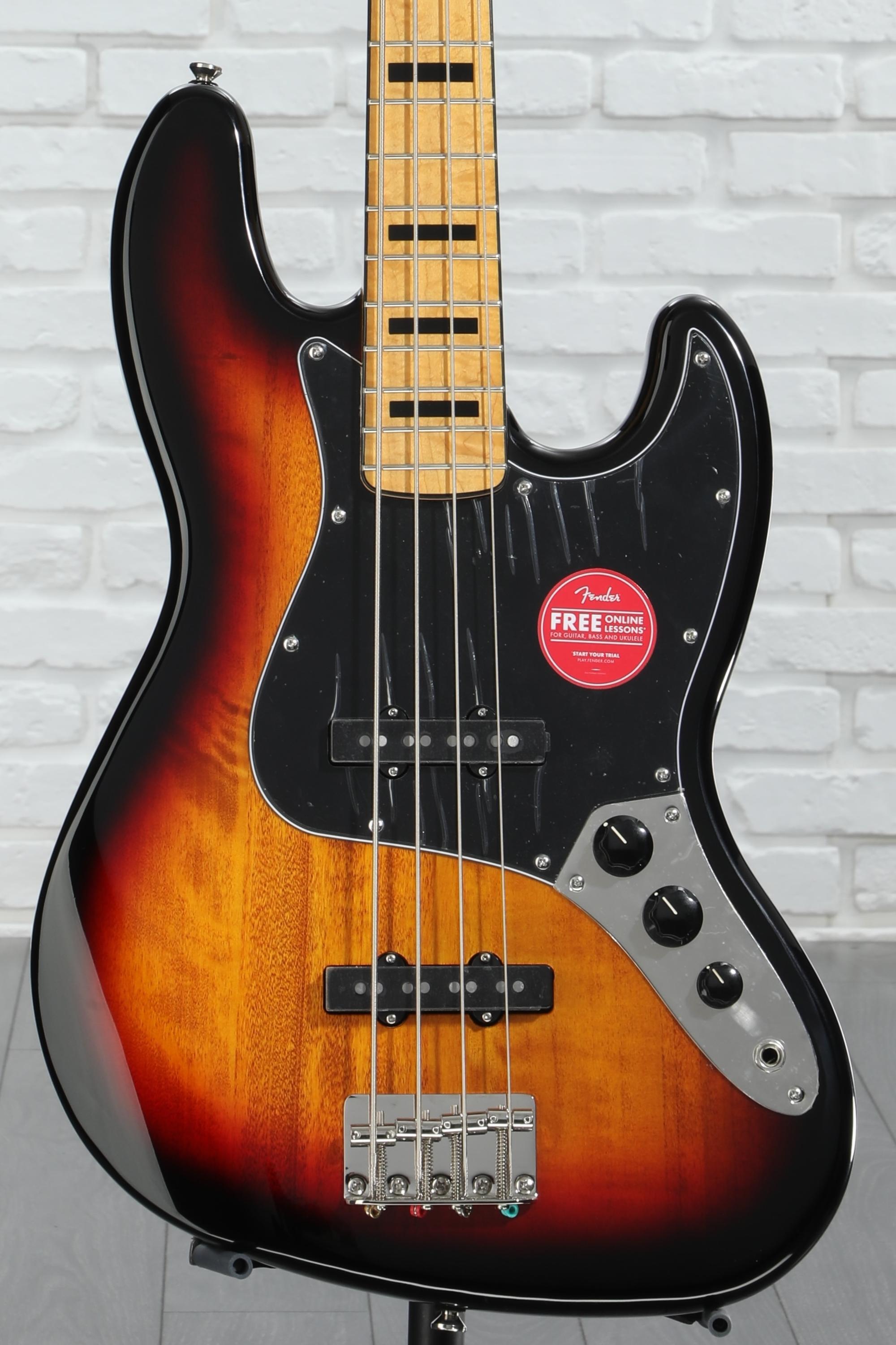 Squier Classic Vibe '70s Jazz Bass - 3-Tone Sunburst