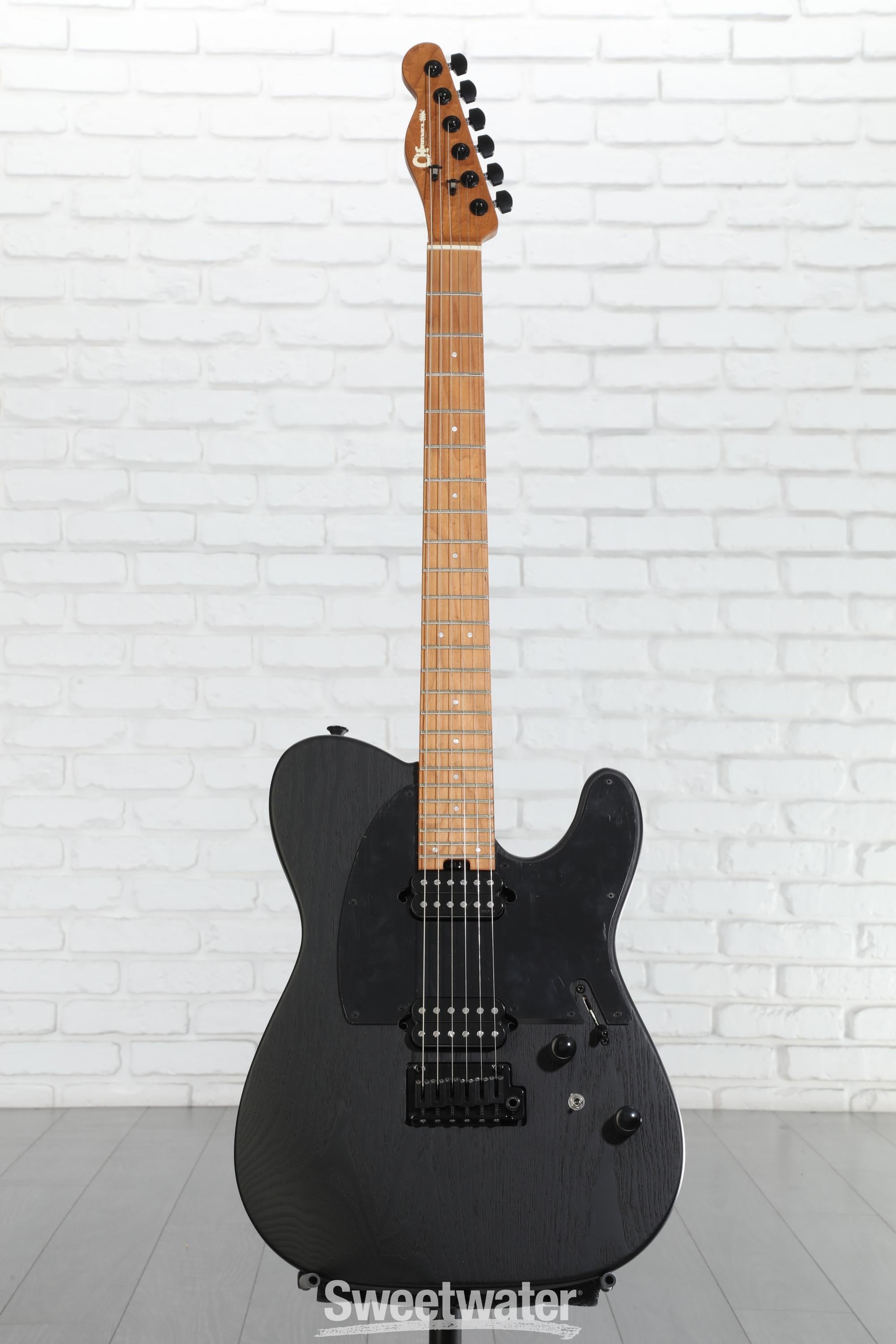 Charvel Pro-Mod So-Cal Style 2 24 2PT HH - Black Ash | Sweetwater