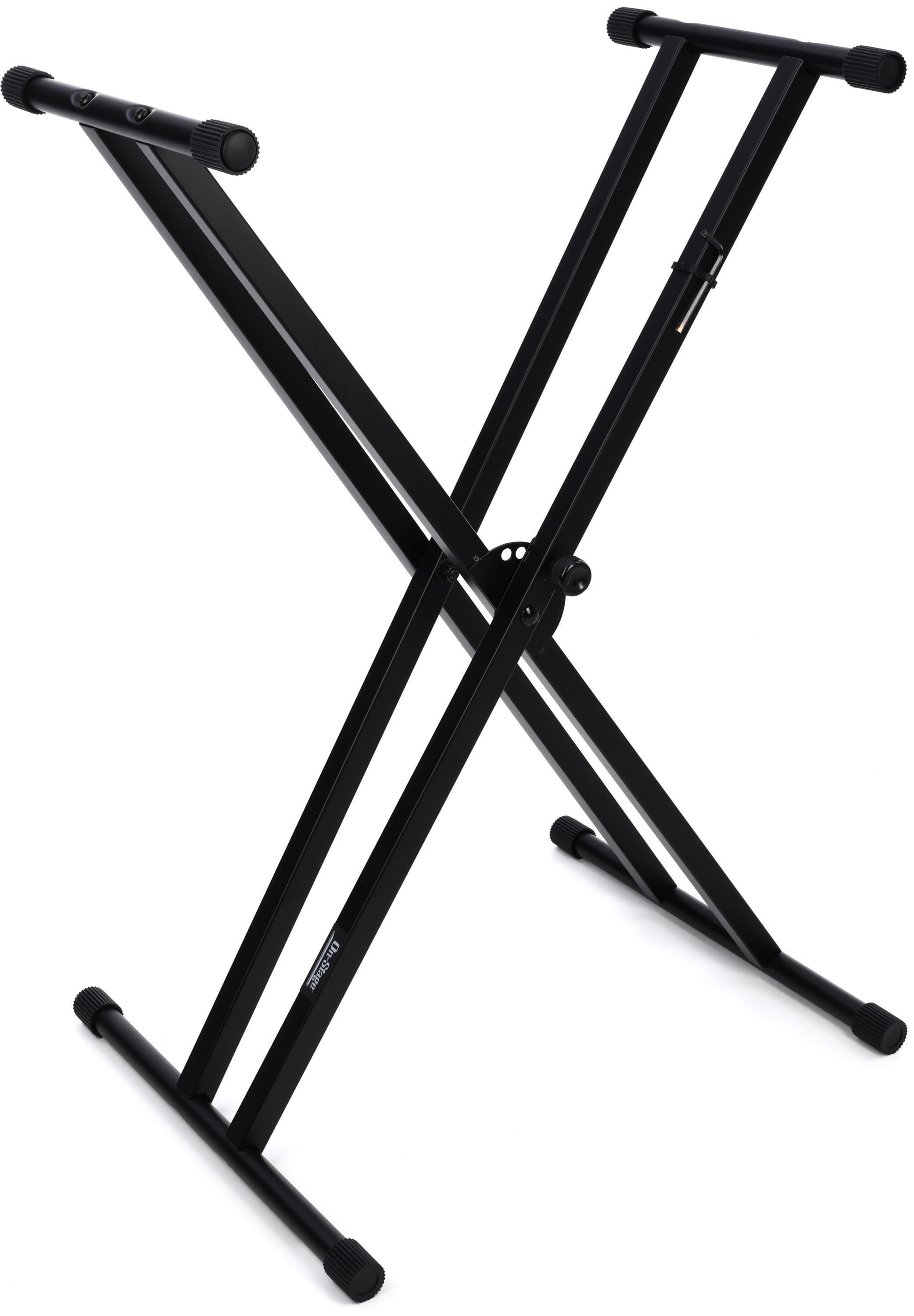 On-Stage KS7171 Double-X Keyboard Stand with Bolted Attachment
