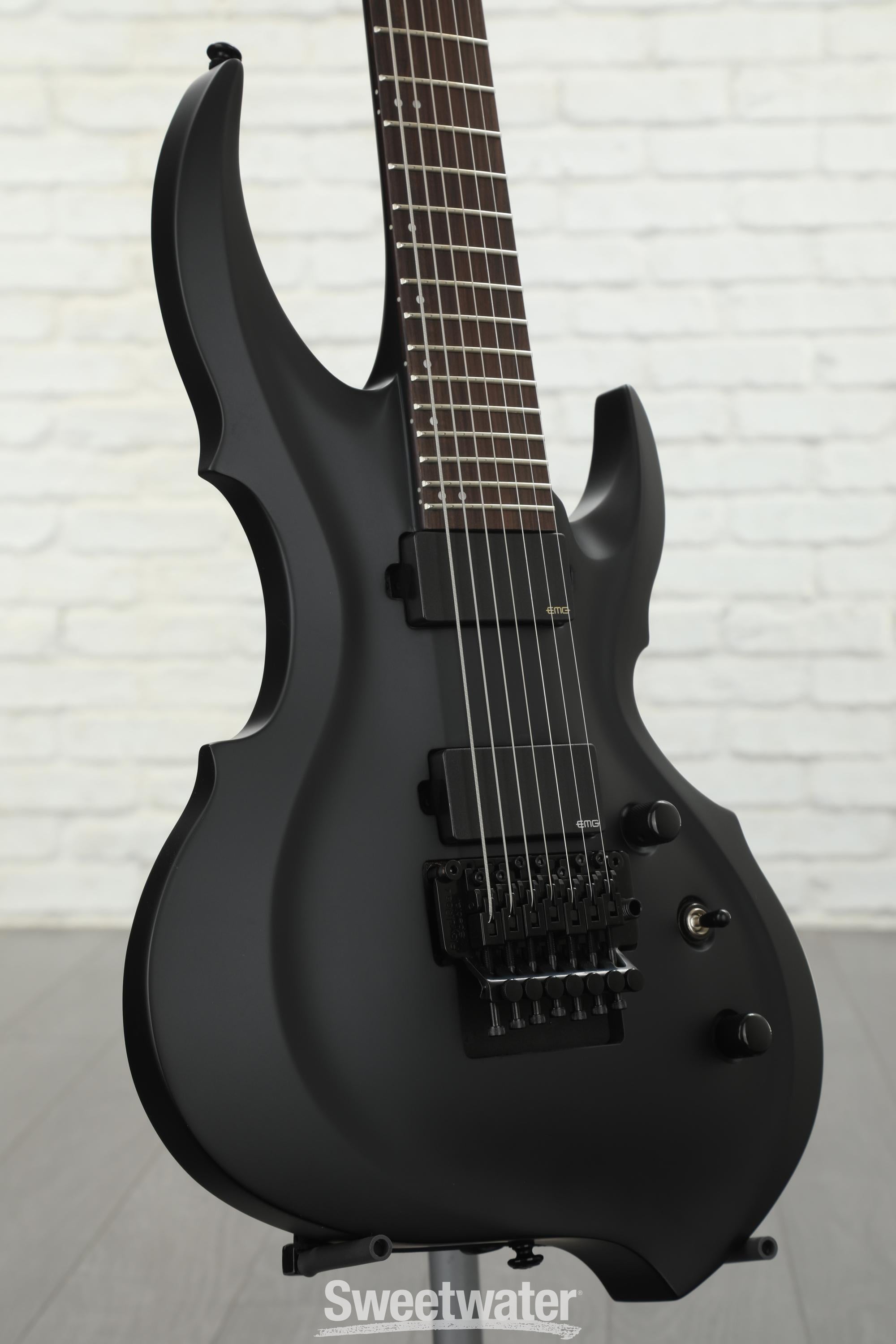R1192　ブラックM　　W ESP LTD FRX-407 7 Strings Electric Guitar in Black
