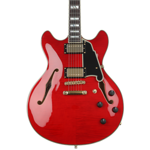 D'Angelico Excel DC Semi-hollowbody Electric Guitar - Trans Cherry D'Angelico Excel DC Semi-hollowbody Electric Guitar - Trans Cherry