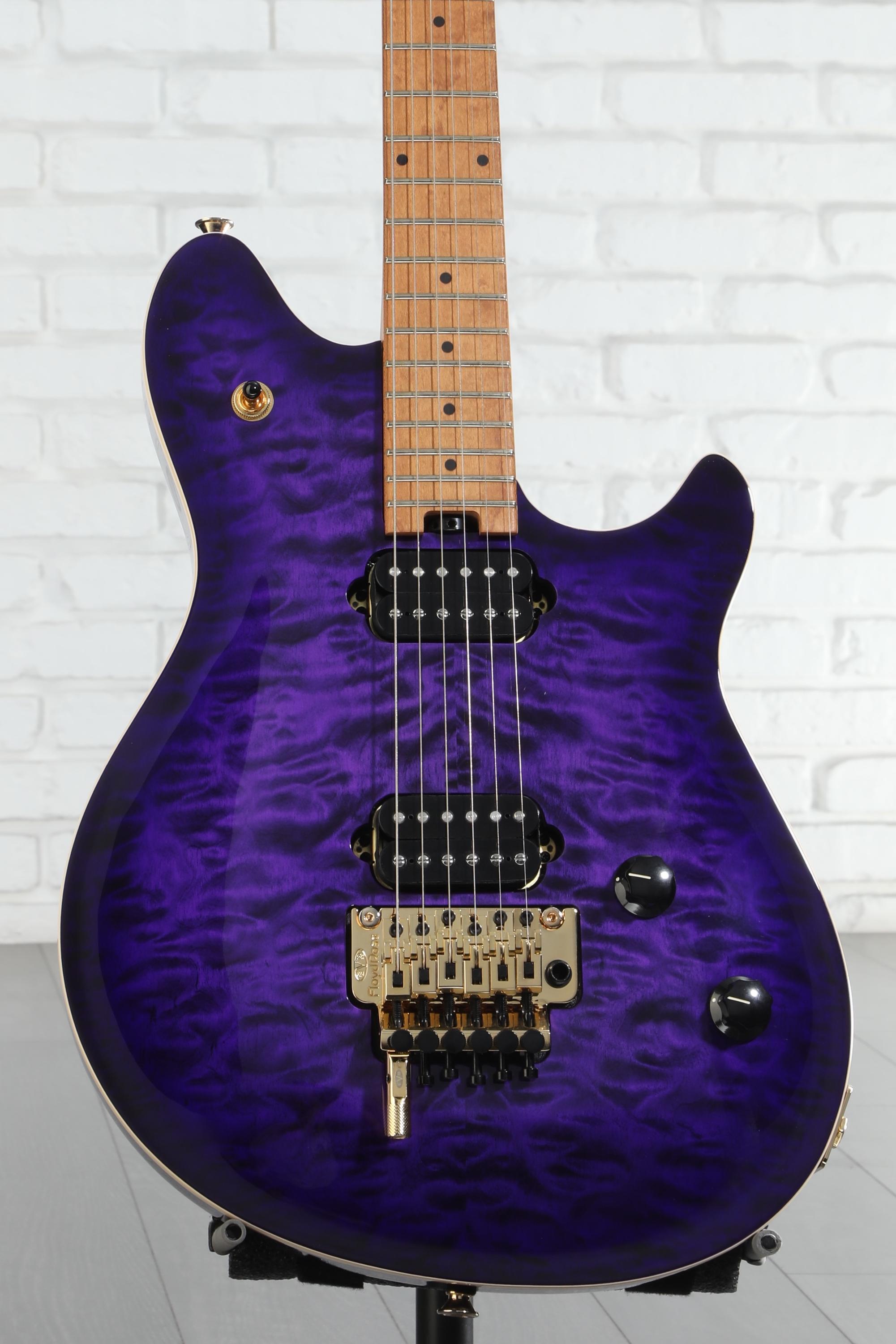 EVH Wolfgang Special QM Electric Guitar - Purple Burst